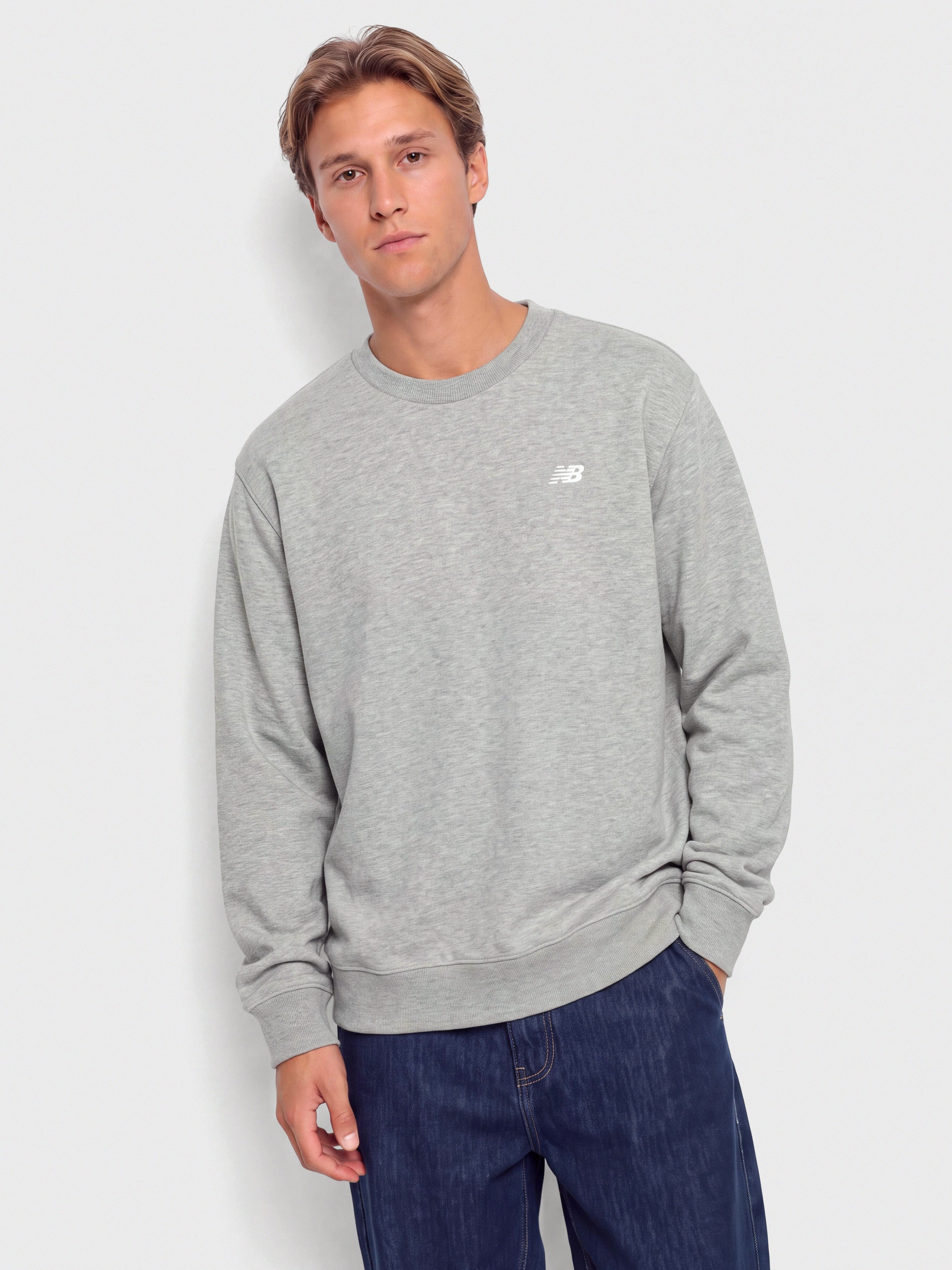 Bluza New Balance Sport Essentials Fleece (athletic grey)