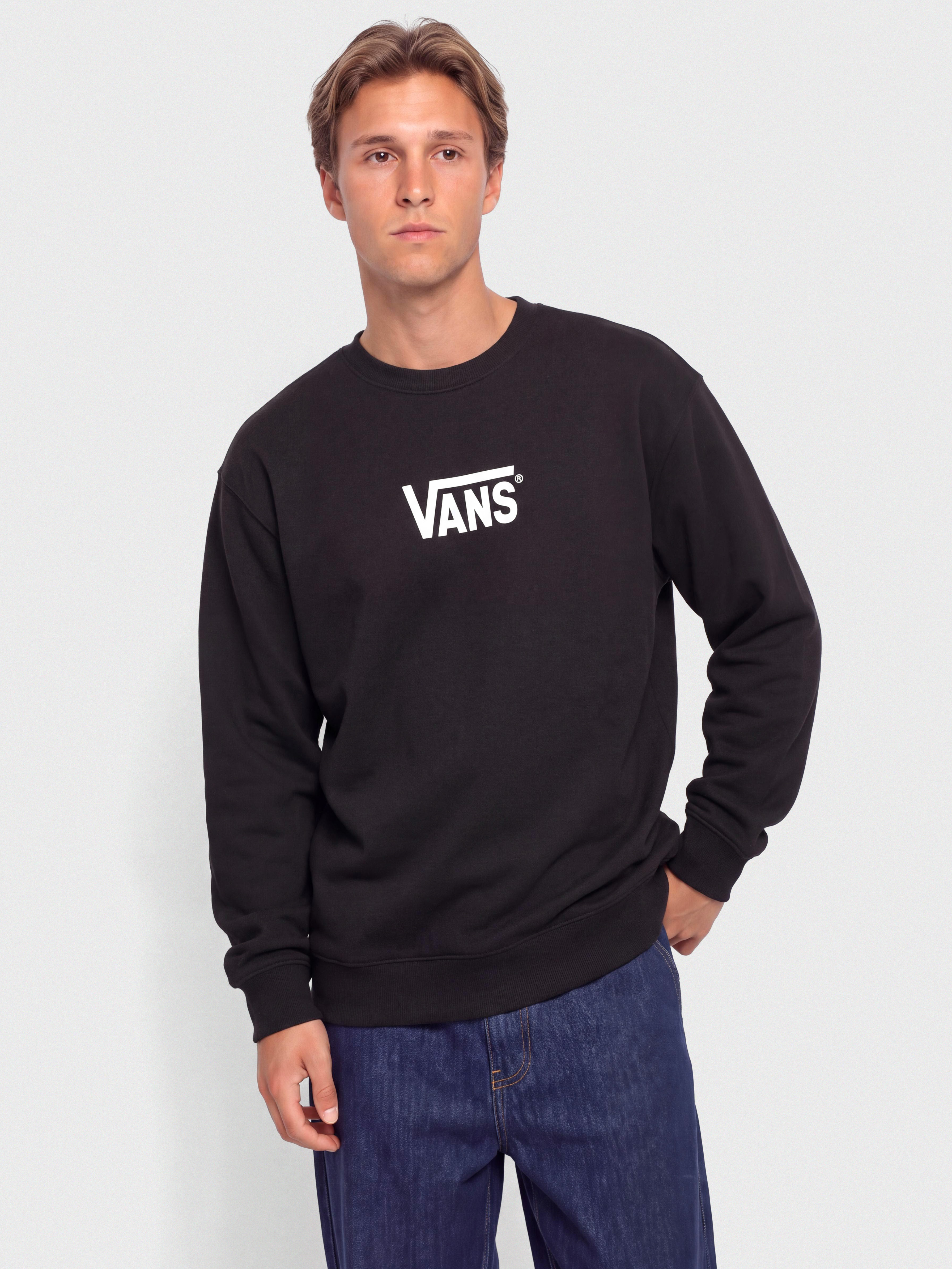 Bluza Vans Stretch Logo (black/white)