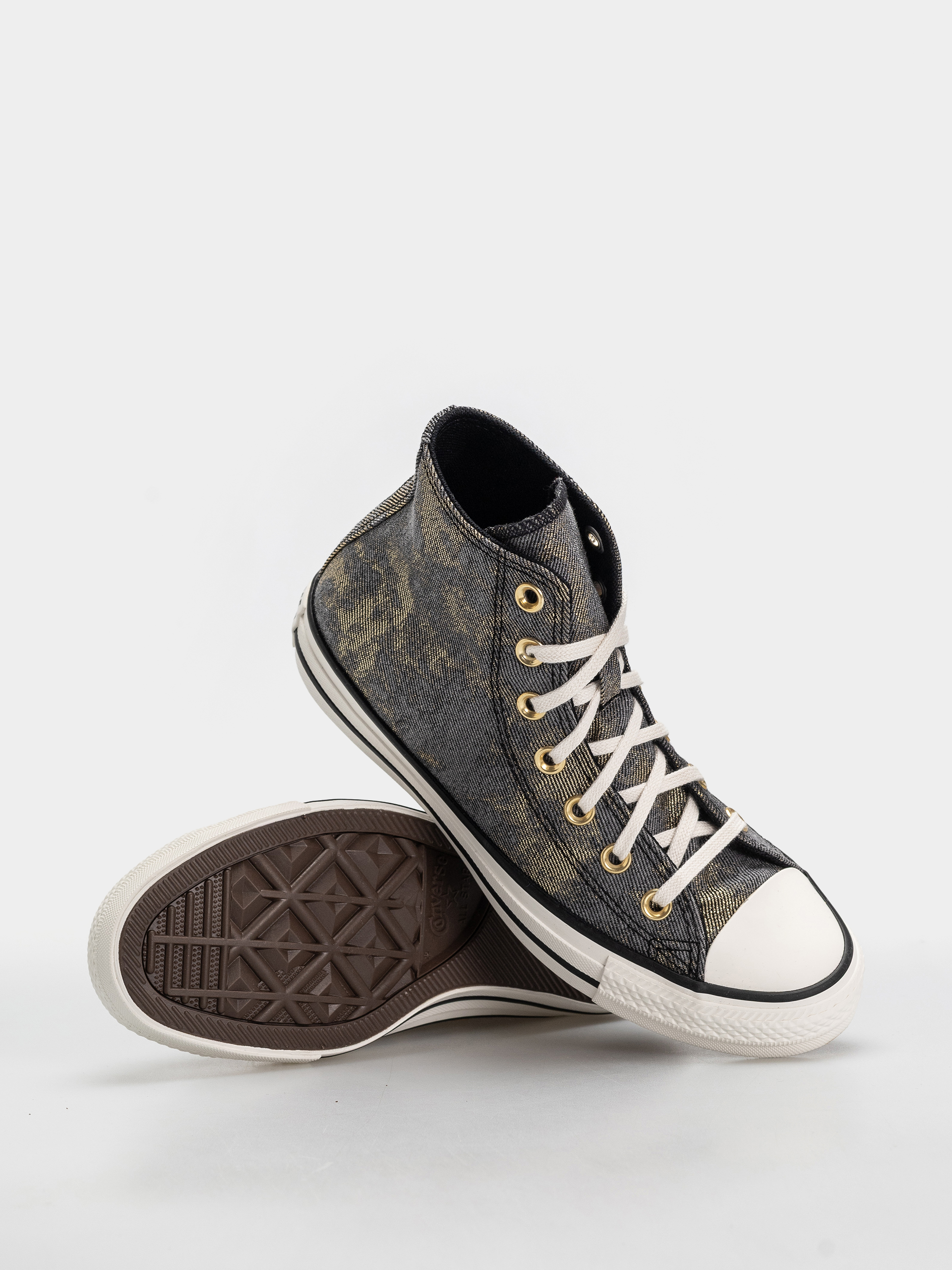 Trampki Converse Chuck Taylor All Star Hi (black/gold/vintage white)
