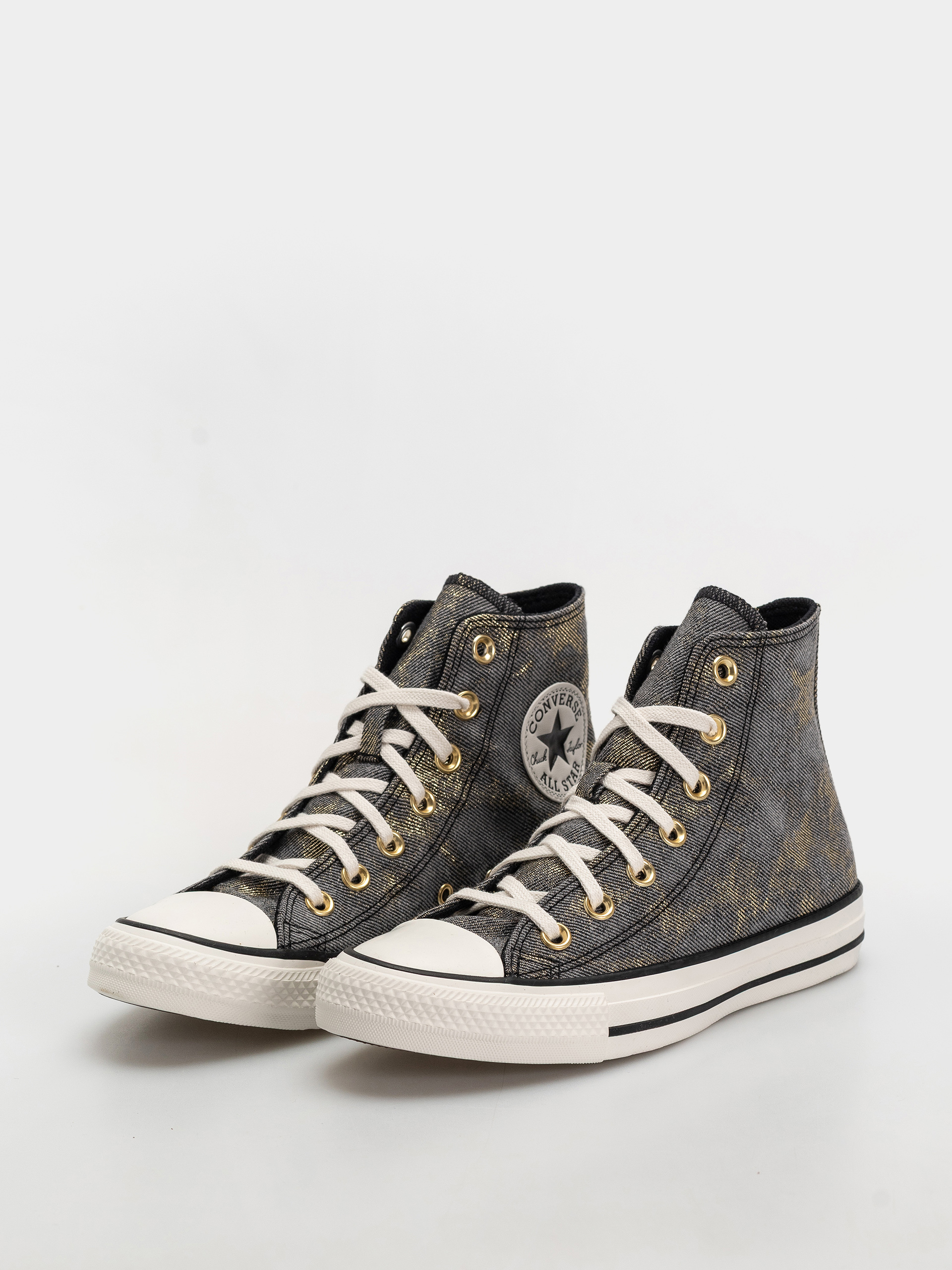 Trampki Converse Chuck Taylor All Star Hi (black/gold/vintage white)