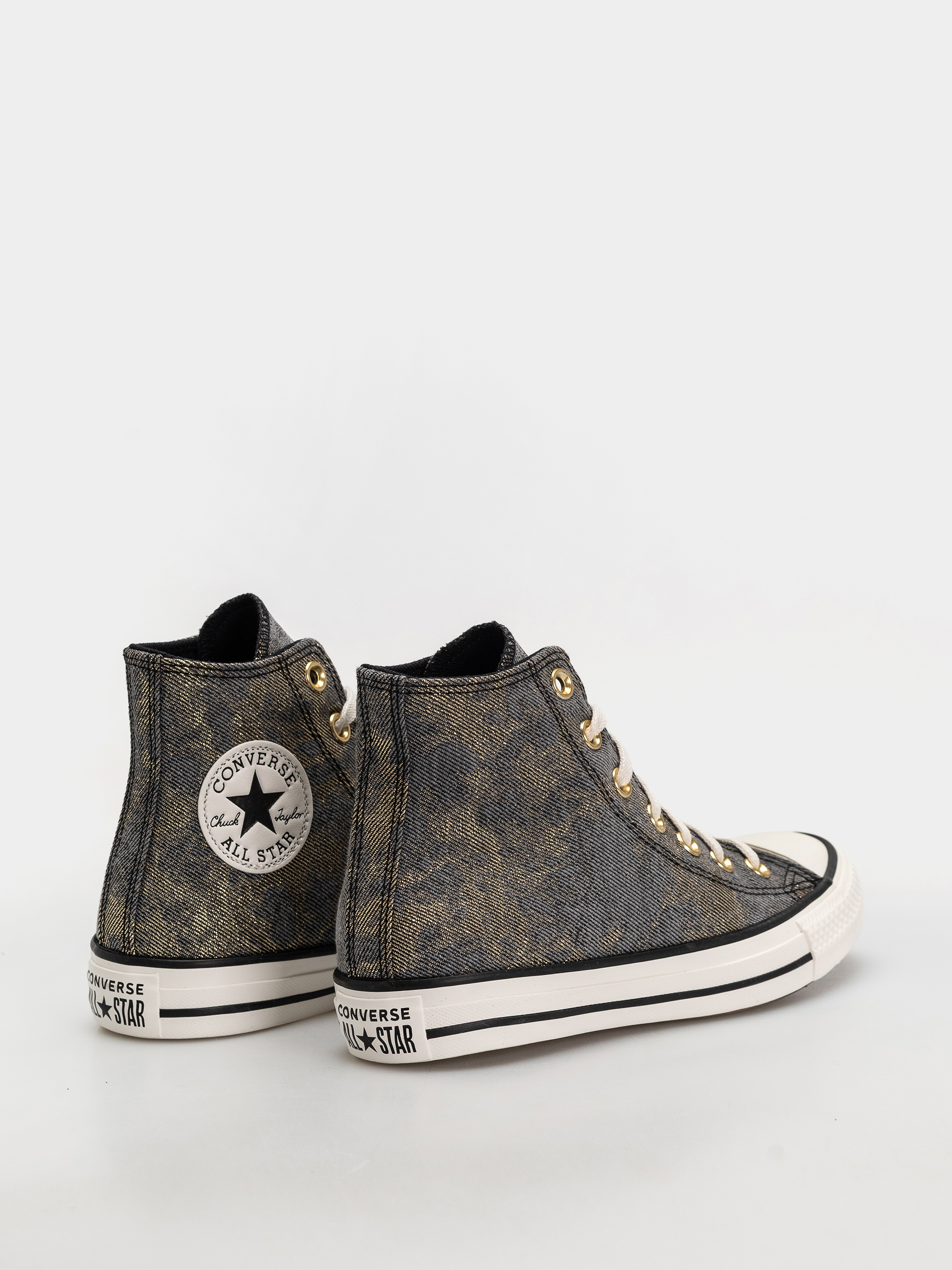 Trampki Converse Chuck Taylor All Star Hi (black/gold/vintage white)
