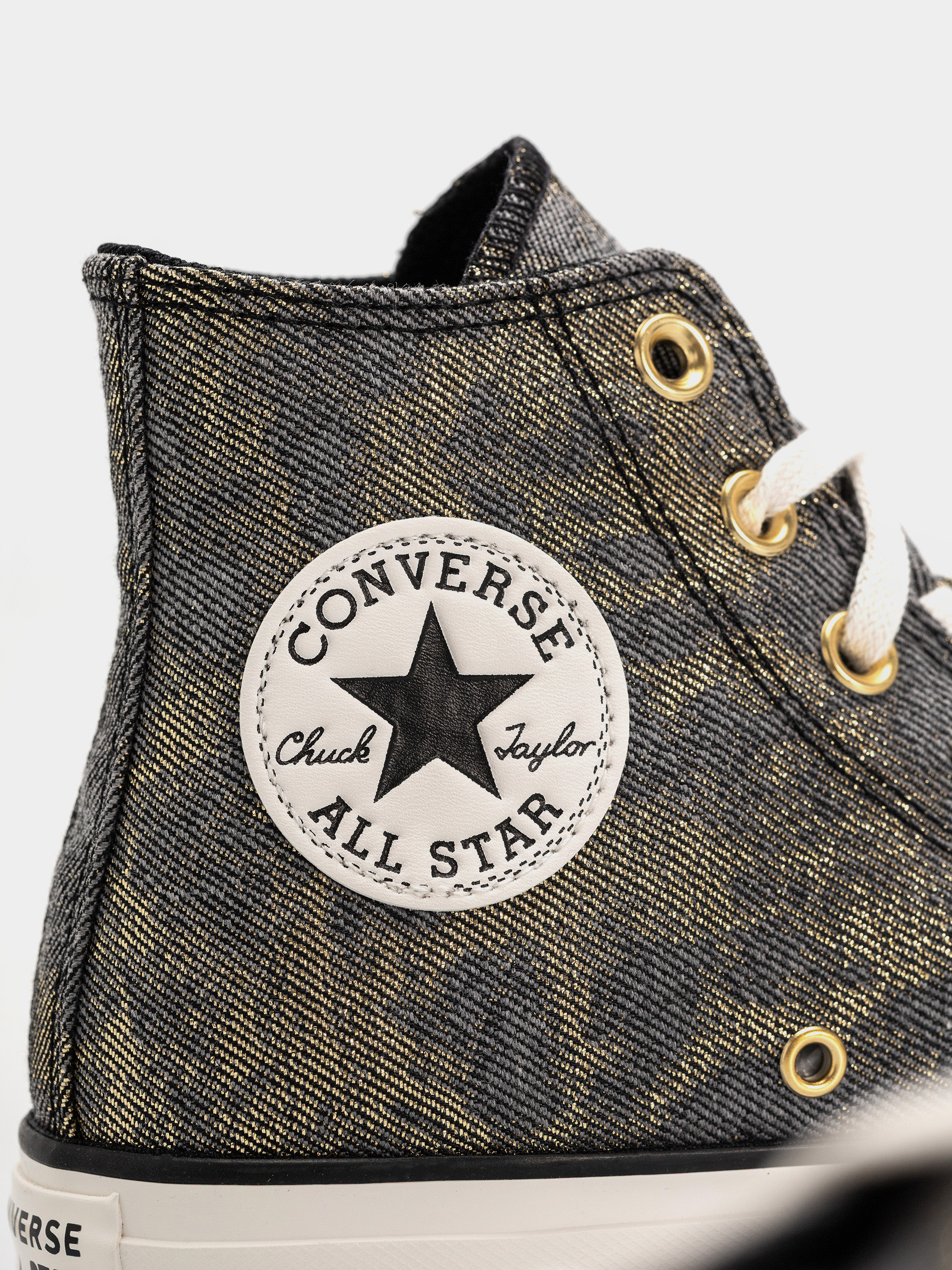 Trampki Converse Chuck Taylor All Star Hi (black/gold/vintage white)