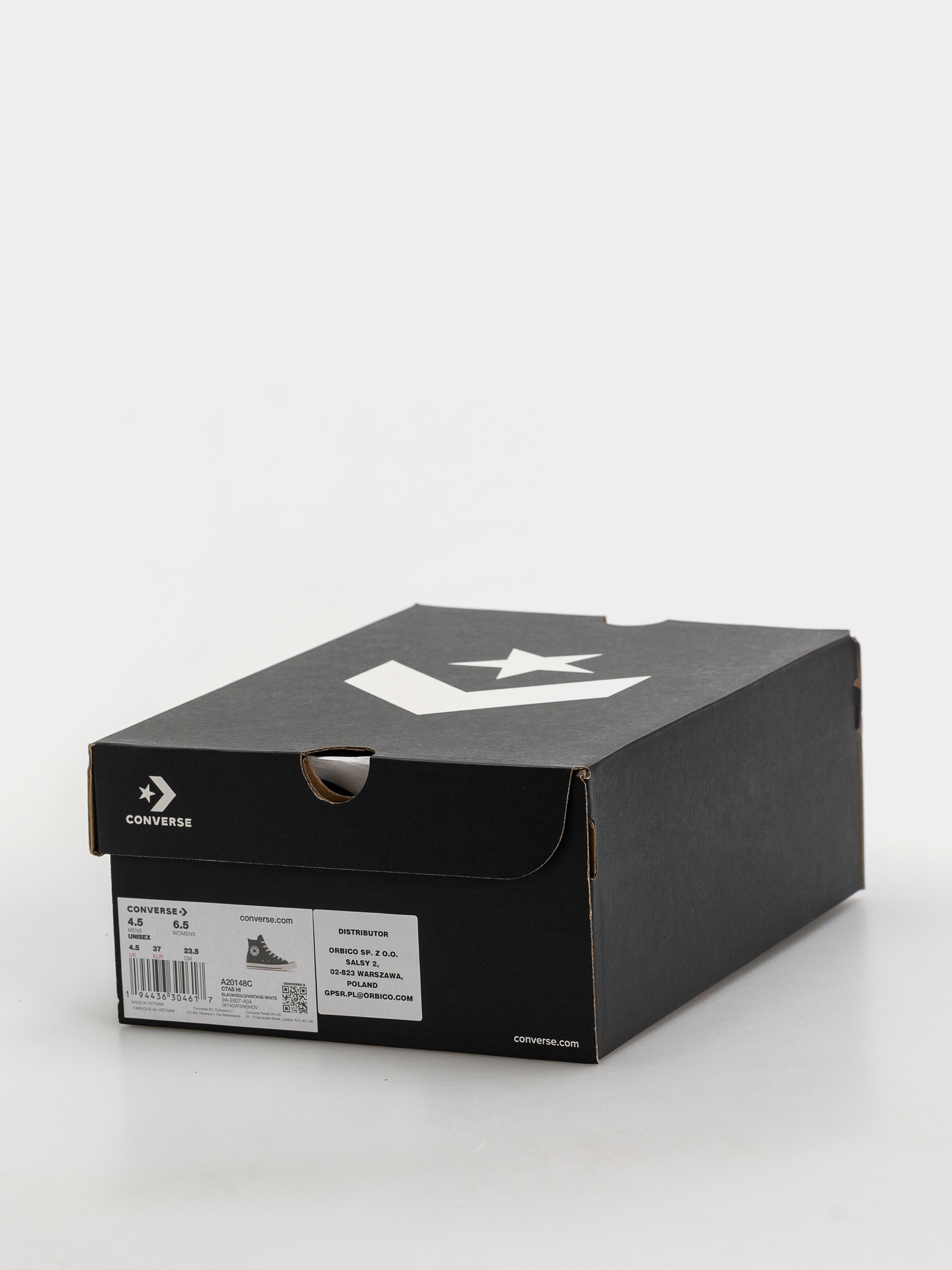 Trampki Converse Chuck Taylor All Star Hi (black/gold/vintage white)