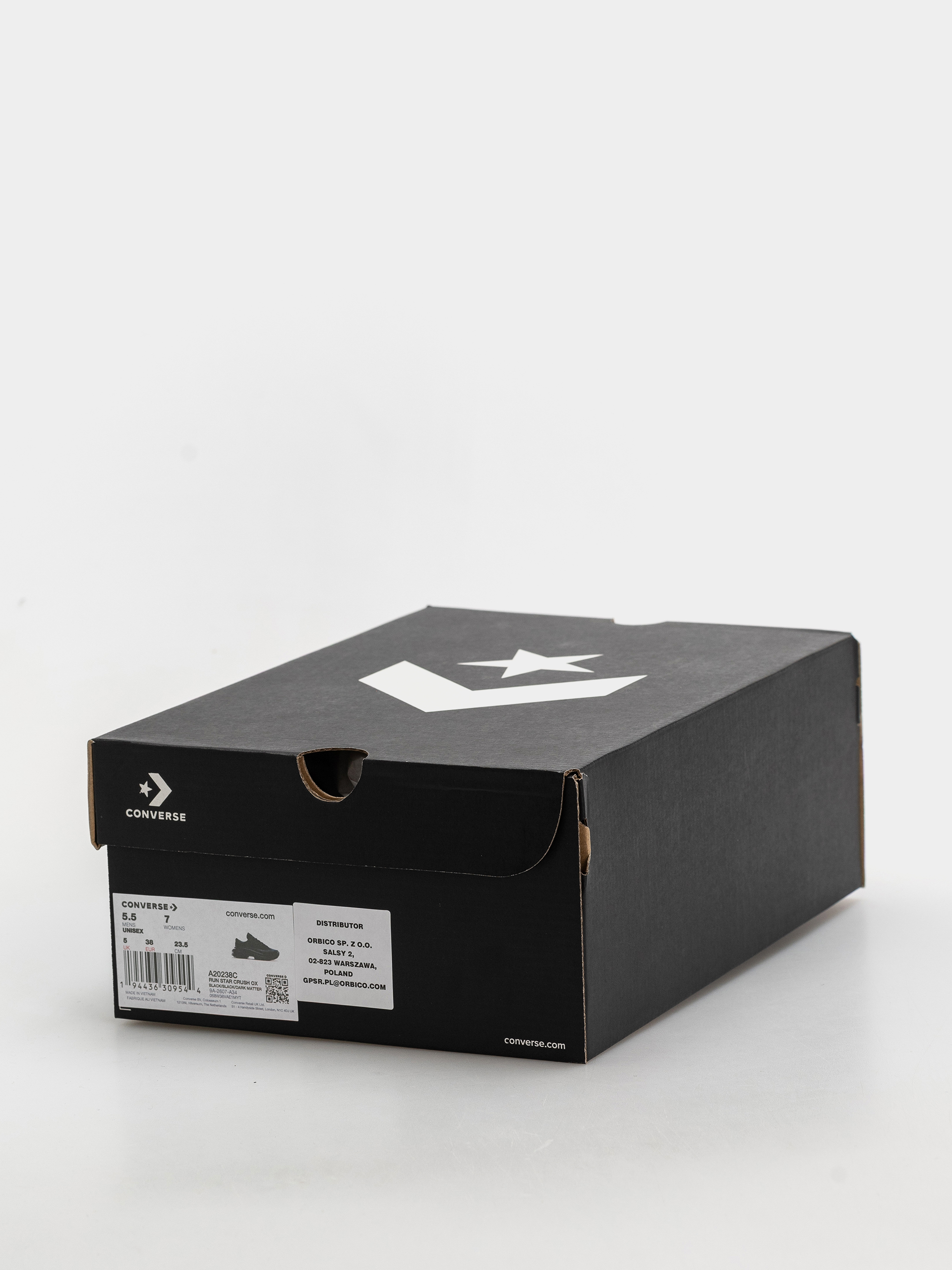 Buty Converse Run Star Crush Ox (black/black)