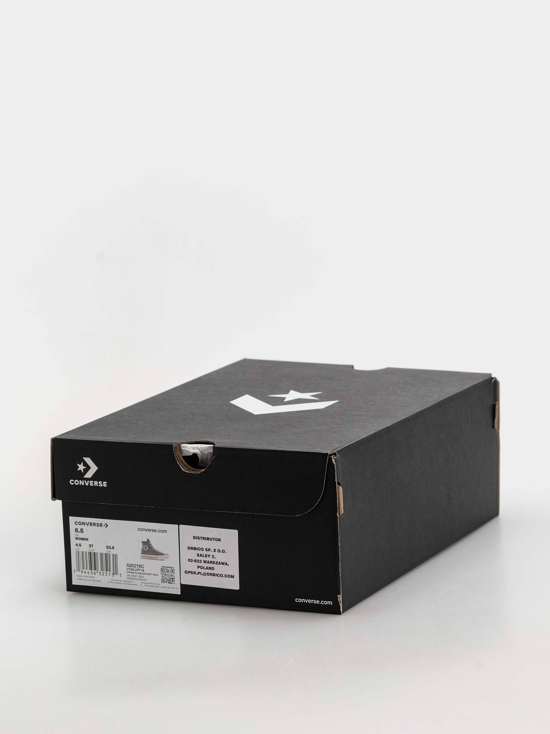 Trampki Converse Chuck Taylor All Star Lift Hi Wmn (hypnotic mauve/light gold)