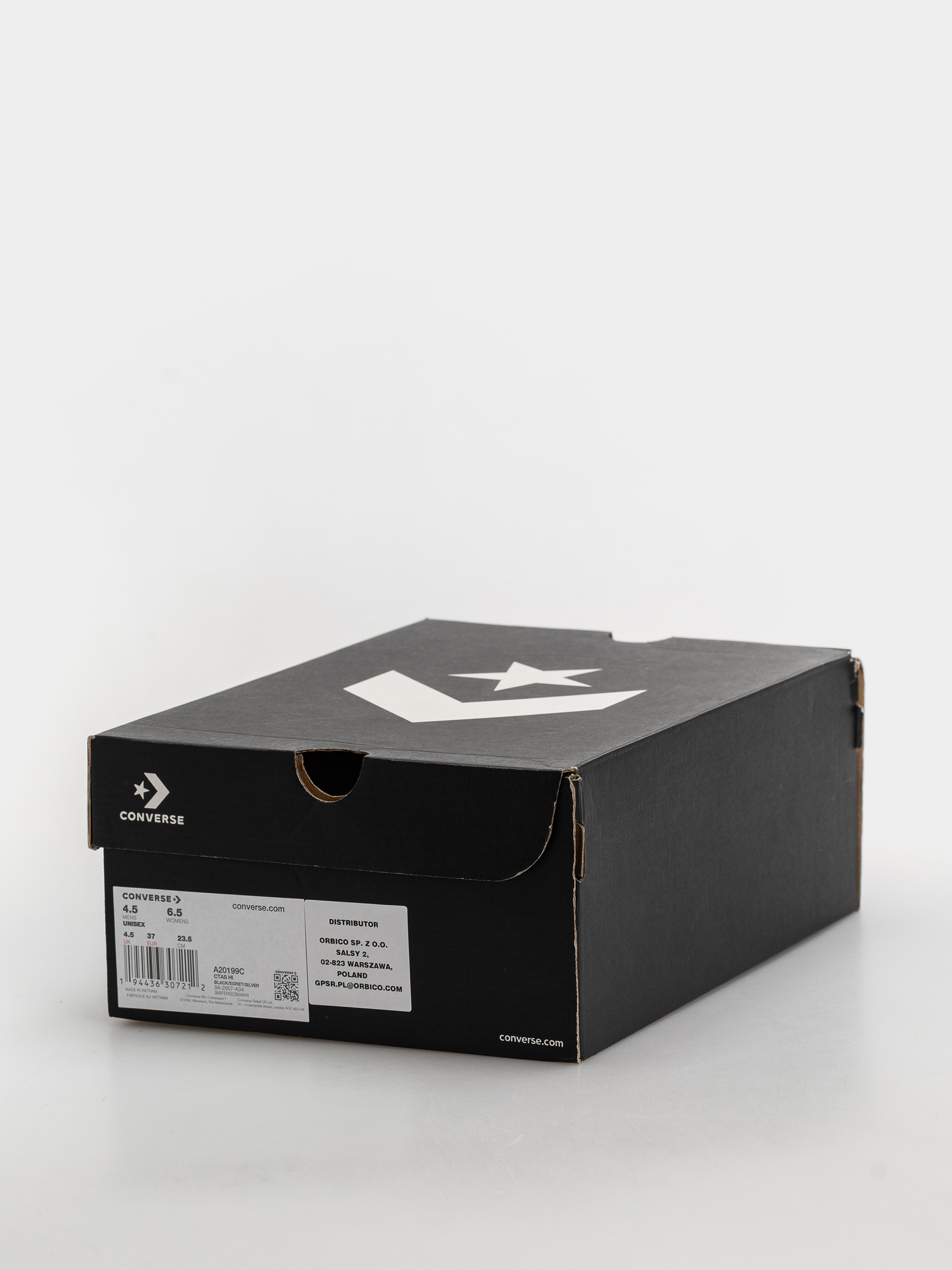 Trampki Converse Chuck Taylor All Star Hi (black/egret/silver)