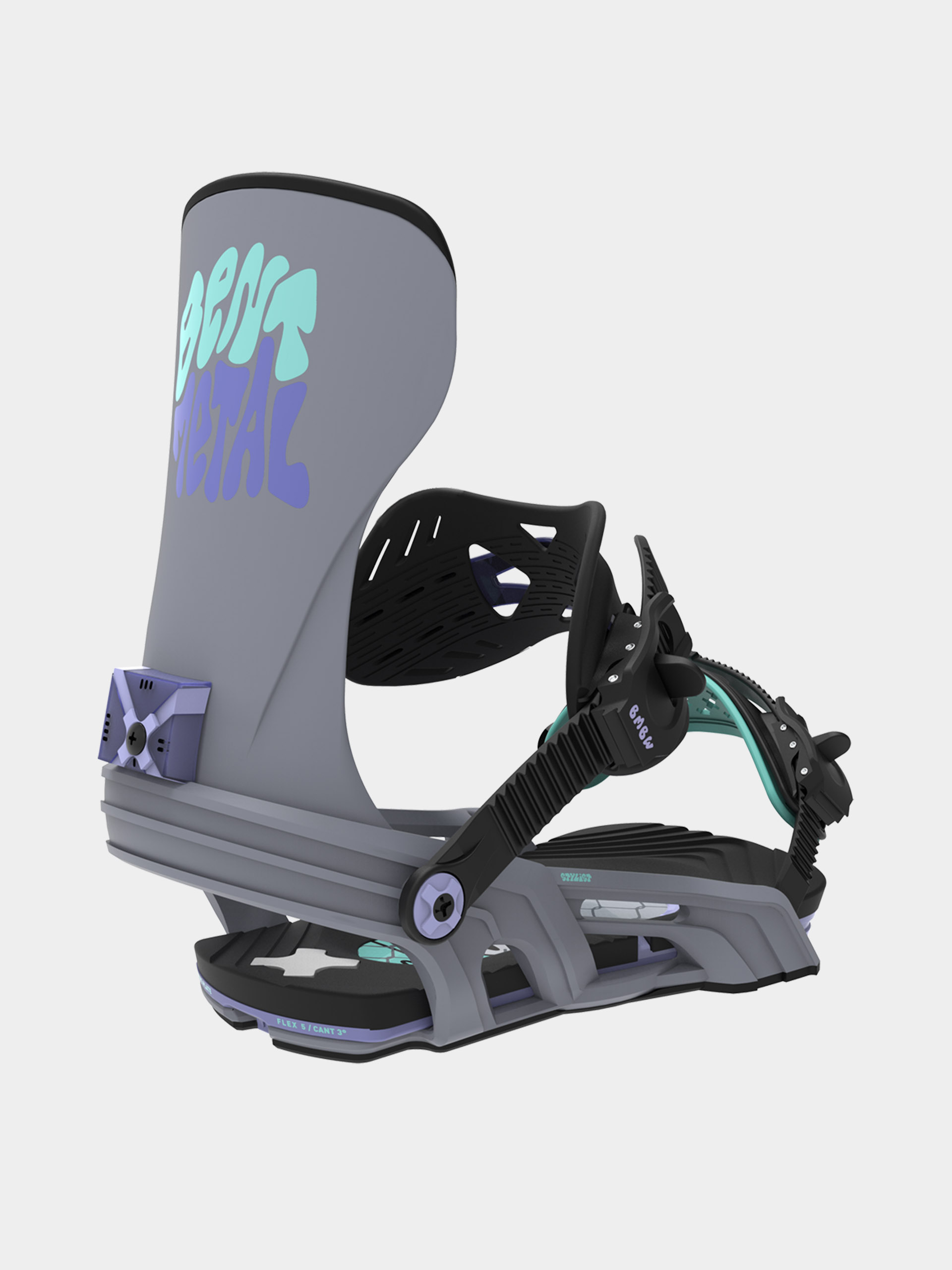 Damskie Wiązania snowboardowe Bent Metal Stylist (grey)