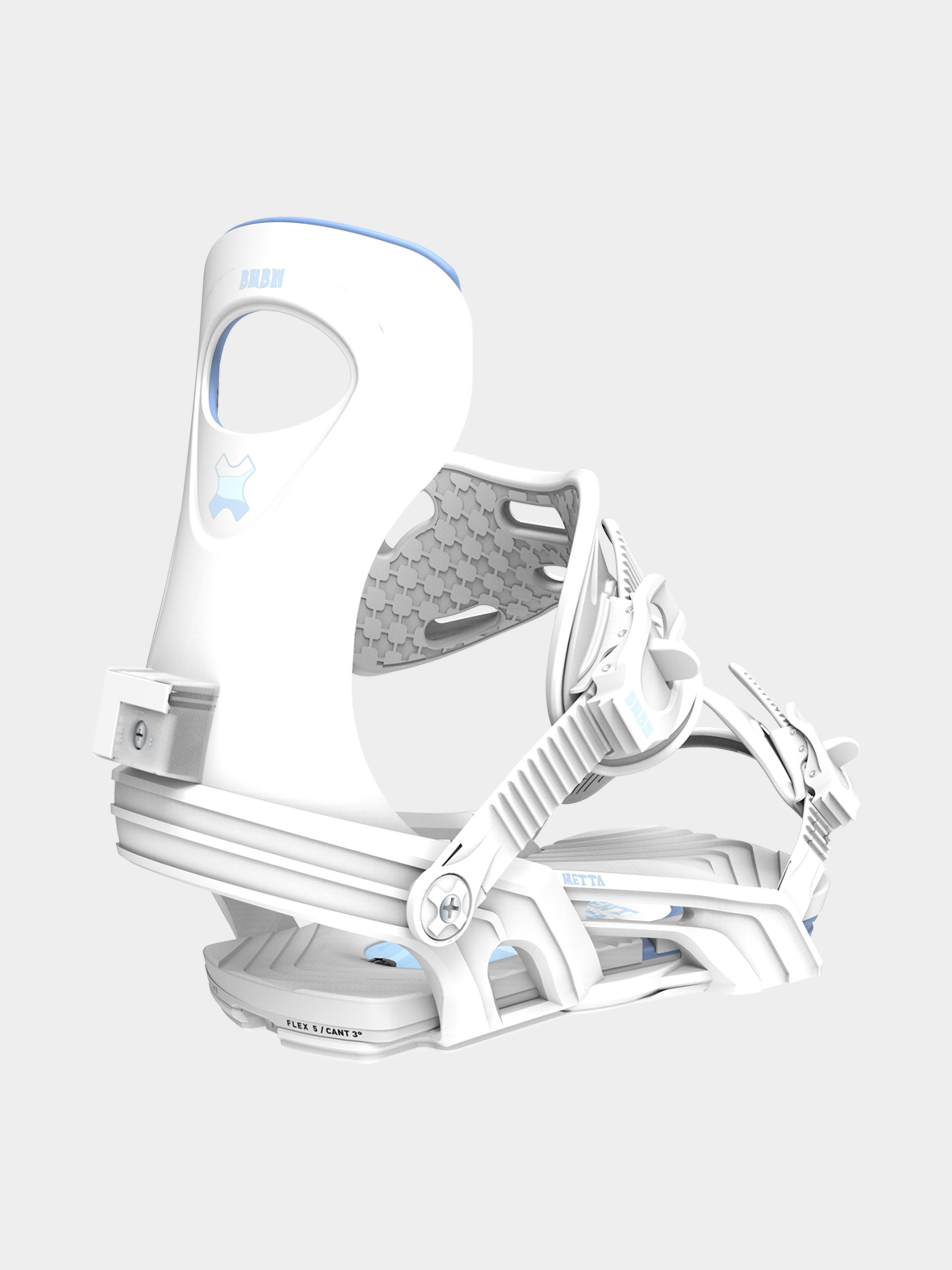Wiu0105zania snowboardowe Bent Metal Metta Wmn (white)