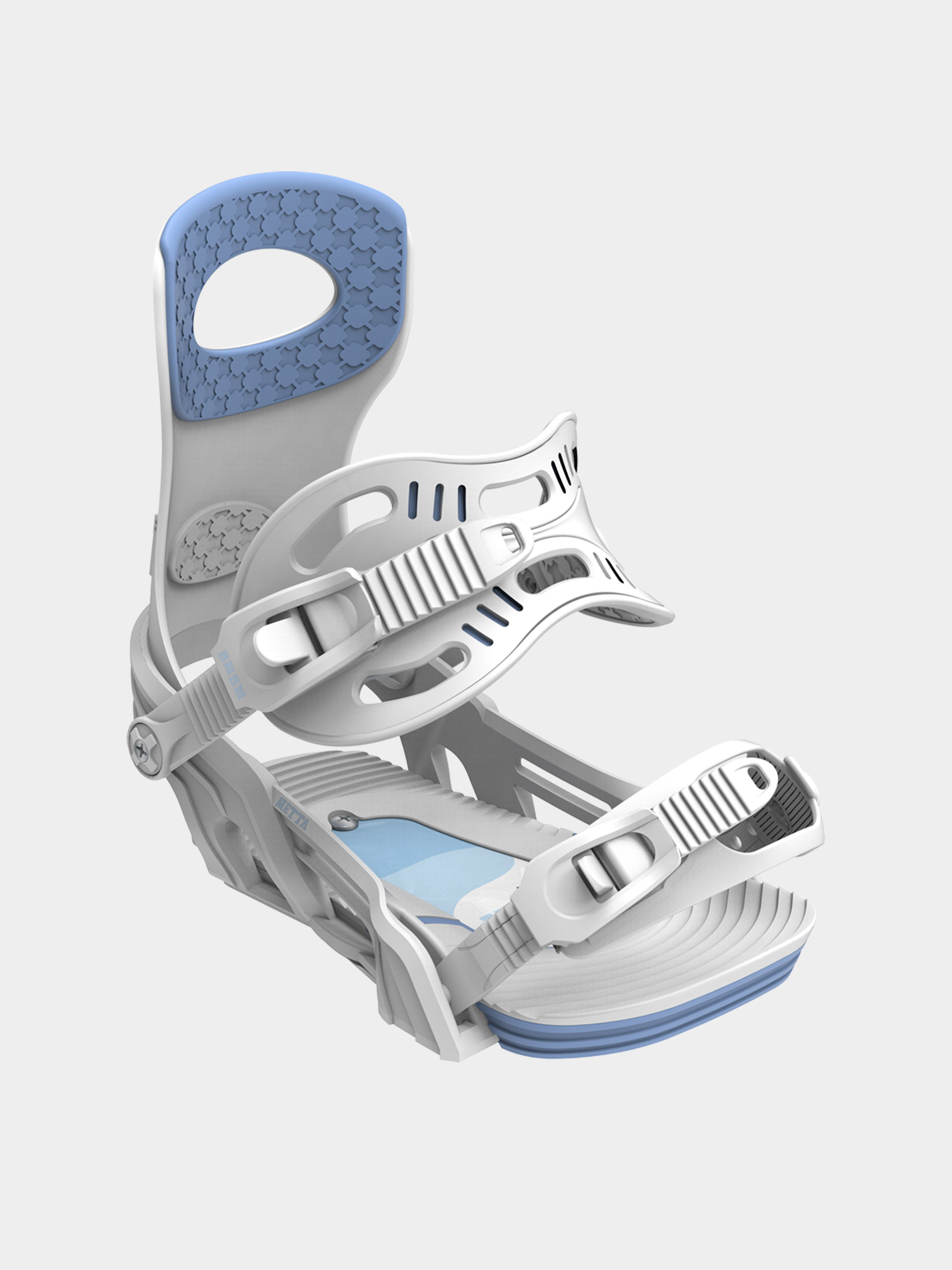 Damskie Wiązania snowboardowe Bent Metal Metta (white)