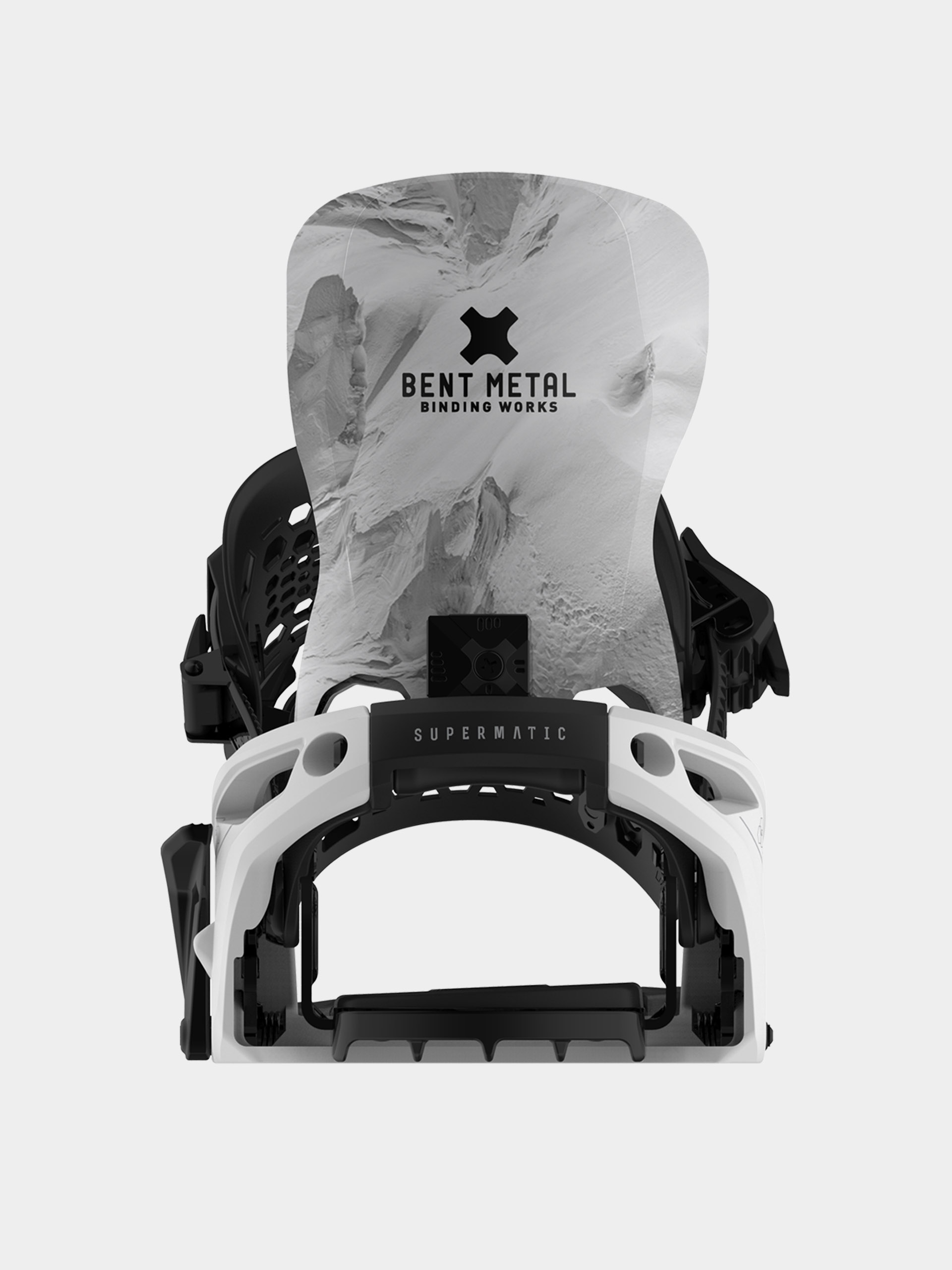 Męskie Wiązania snowboardowe Bent Metal Lightning Supermatic (white)