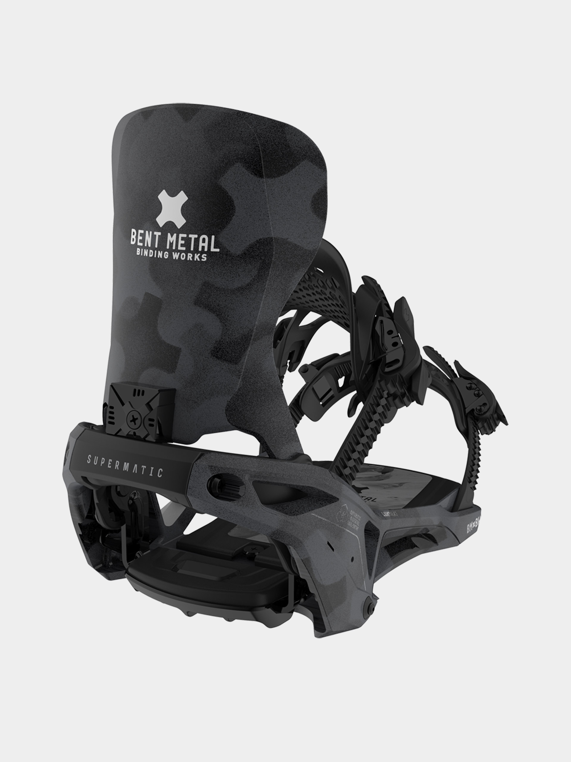 Wiu0105zania snowboardowe Bent Metal Lightning Supermatic (black)