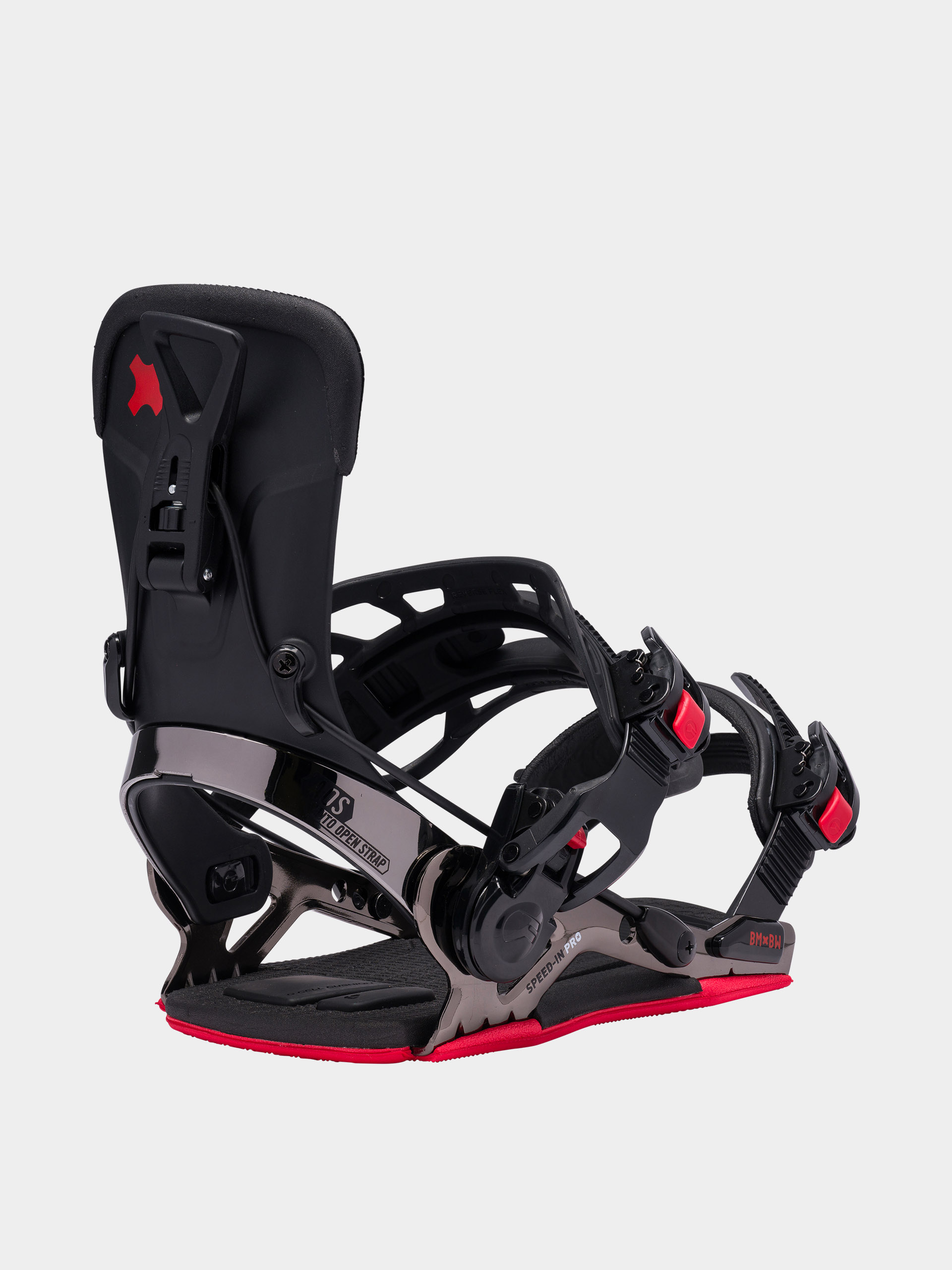 Męskie Wiązania snowboardowe Bent Metal Speed In Pro (black)