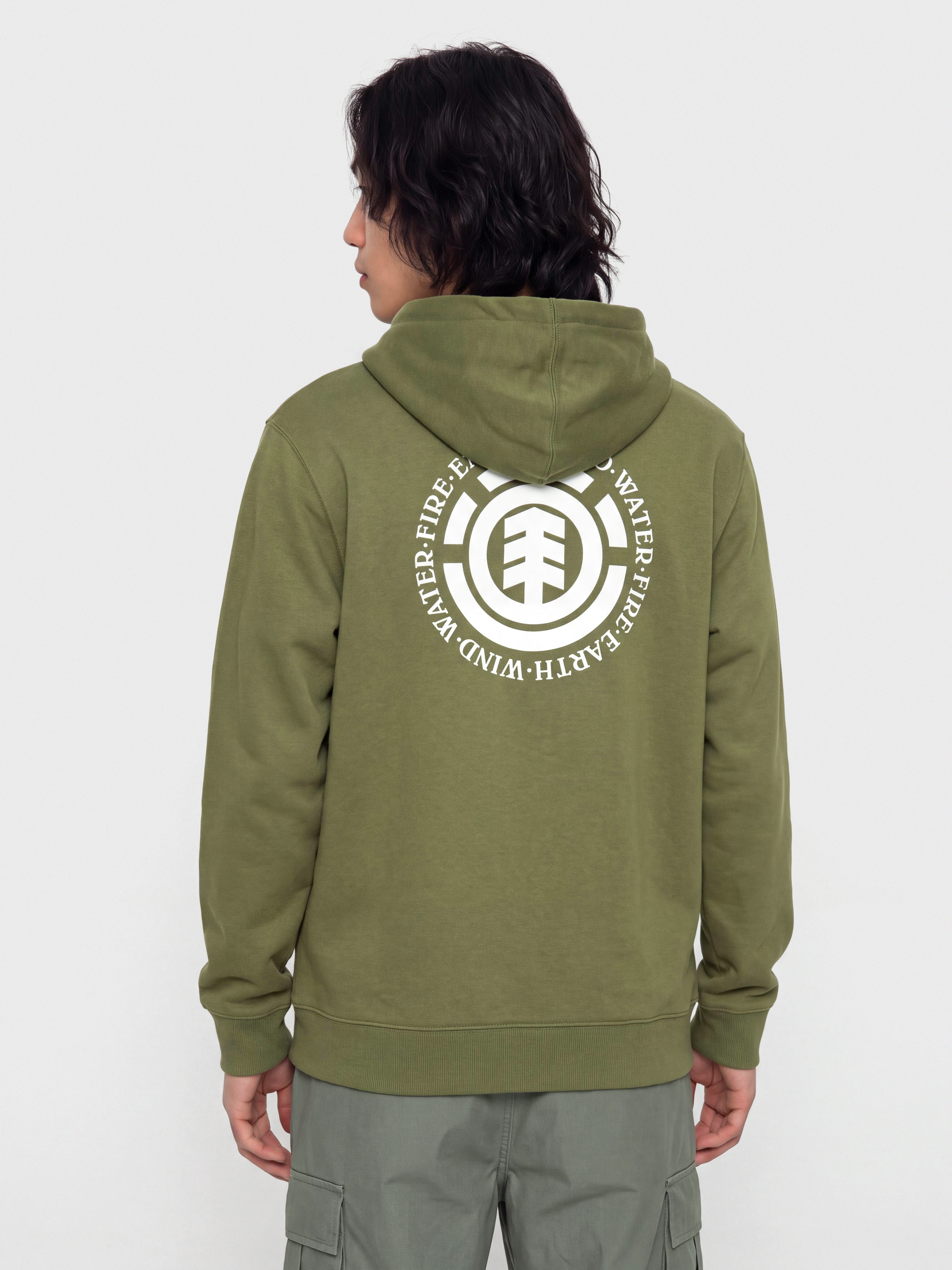 Bluza z kapturem Element Seal Bp HD (bronze green)