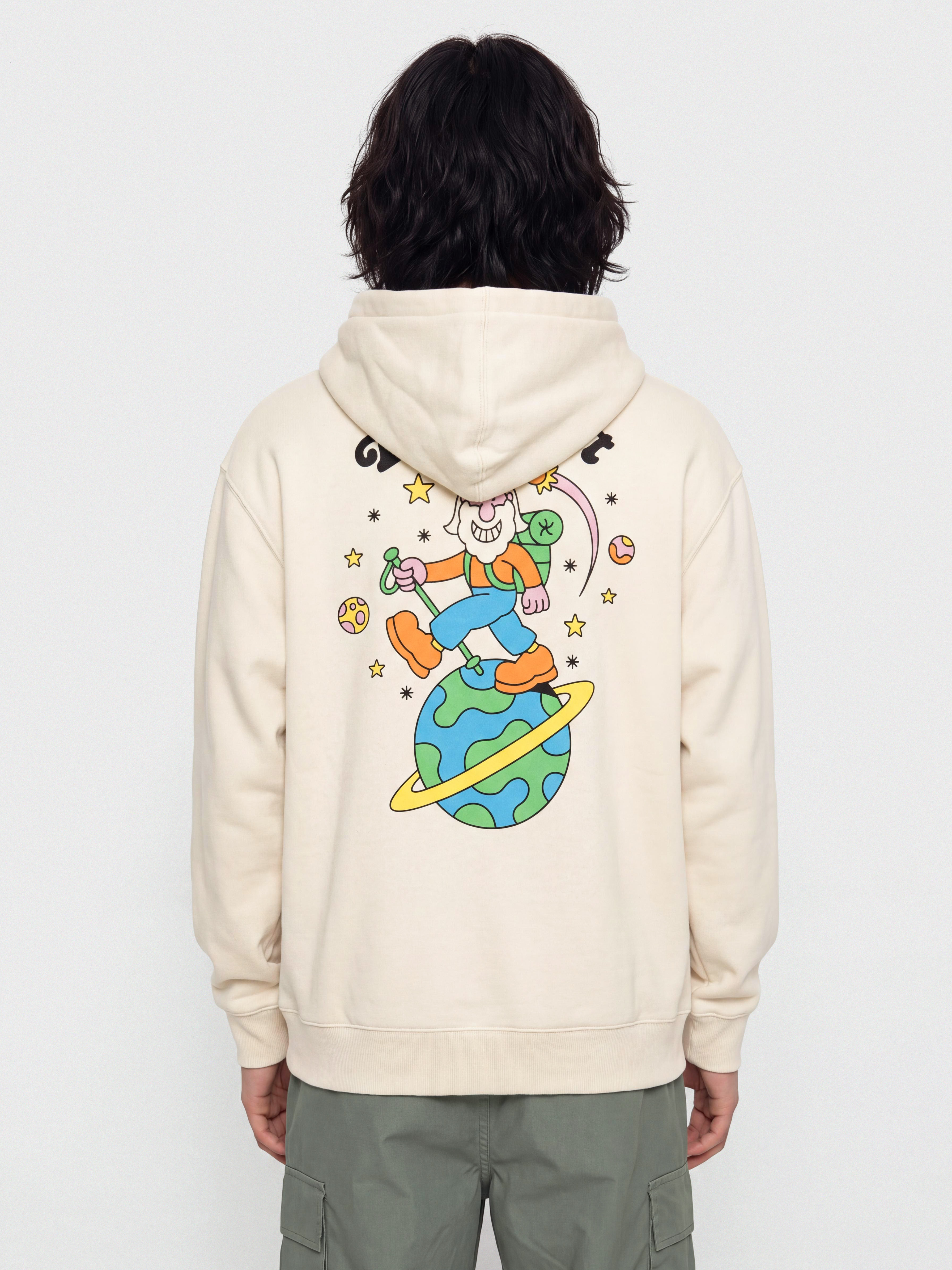 Bluza z kapturem Element Planet Hiker HD (oat milk)
