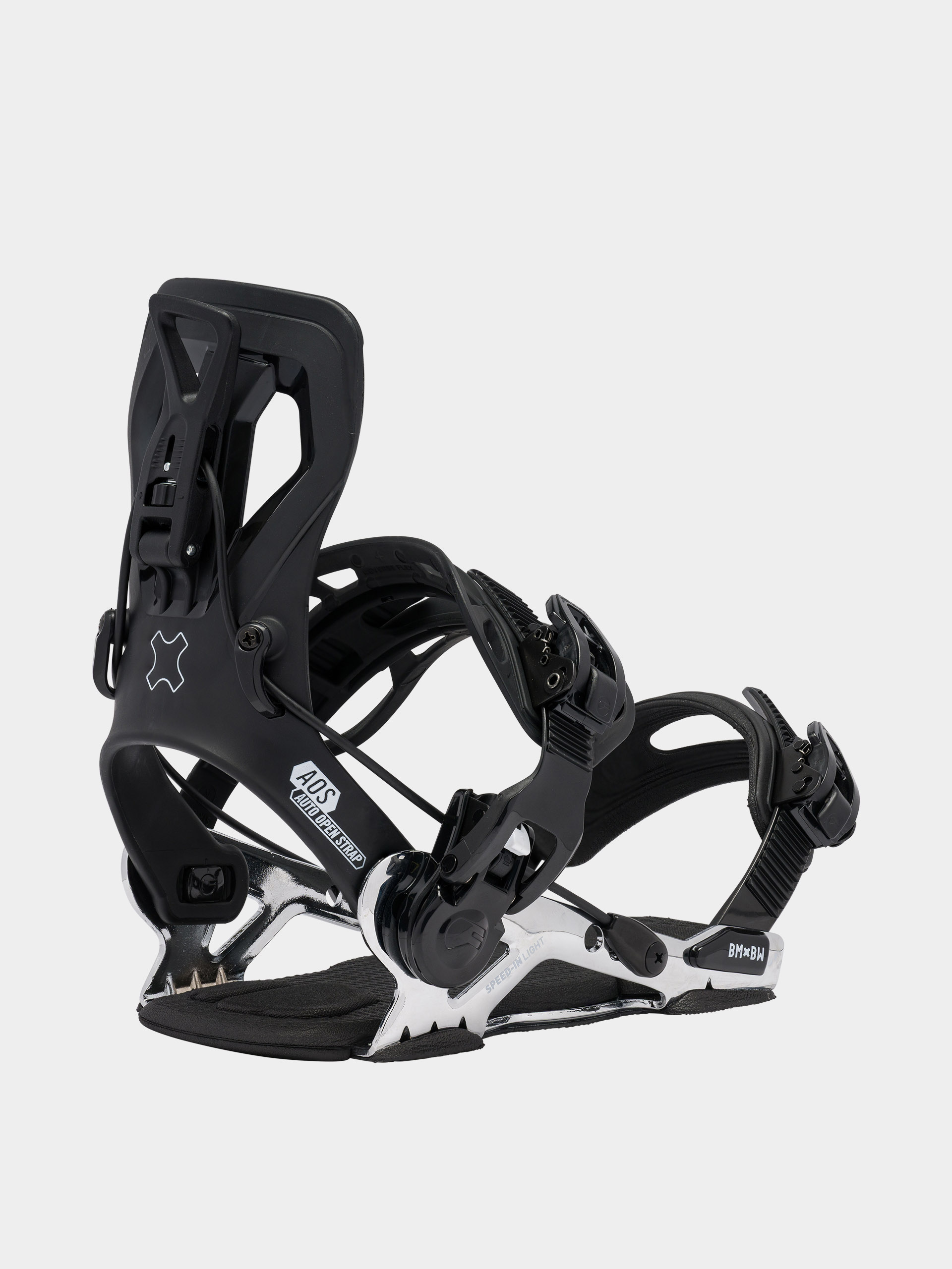 Męskie Wiązania snowboardowe Bent Metal Speed In Light (black)