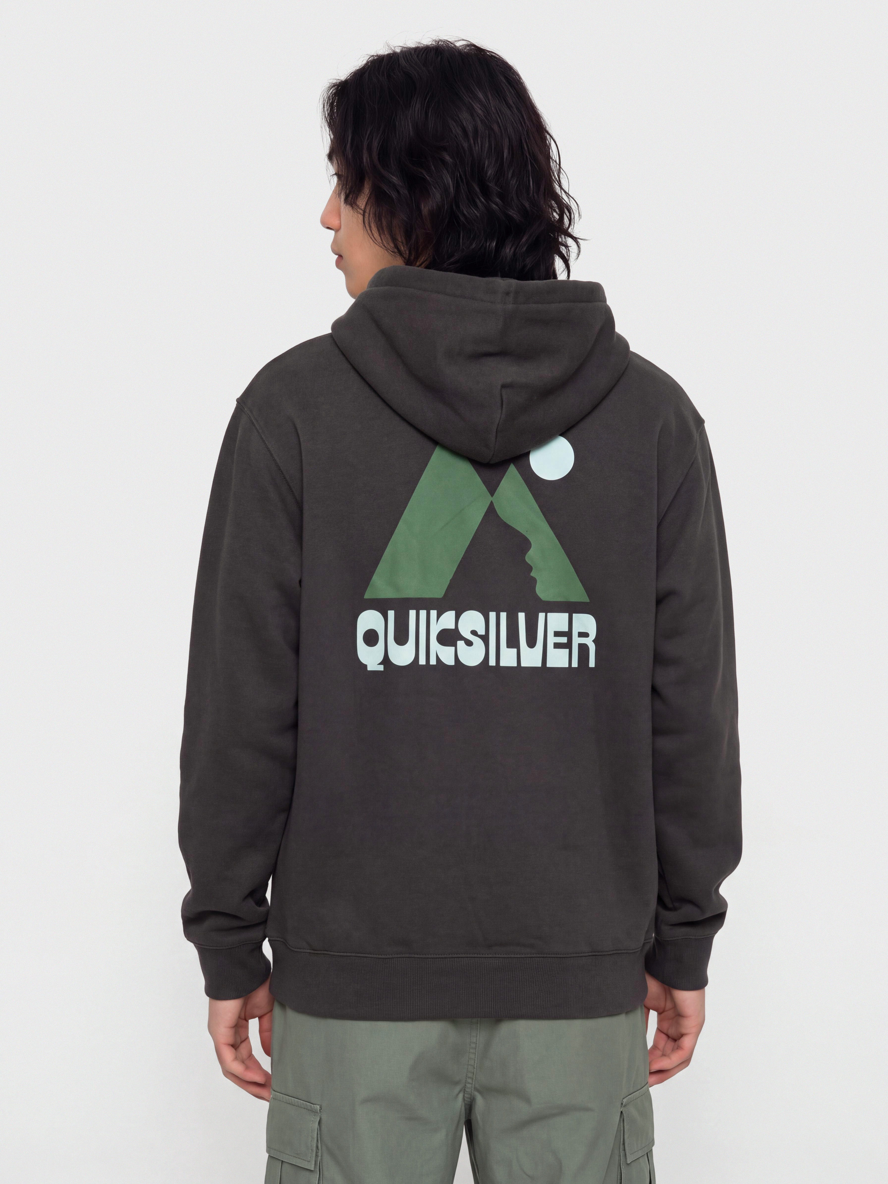Bluza z kapturem Quiksilver Salt Water Peak HD (tarmac)