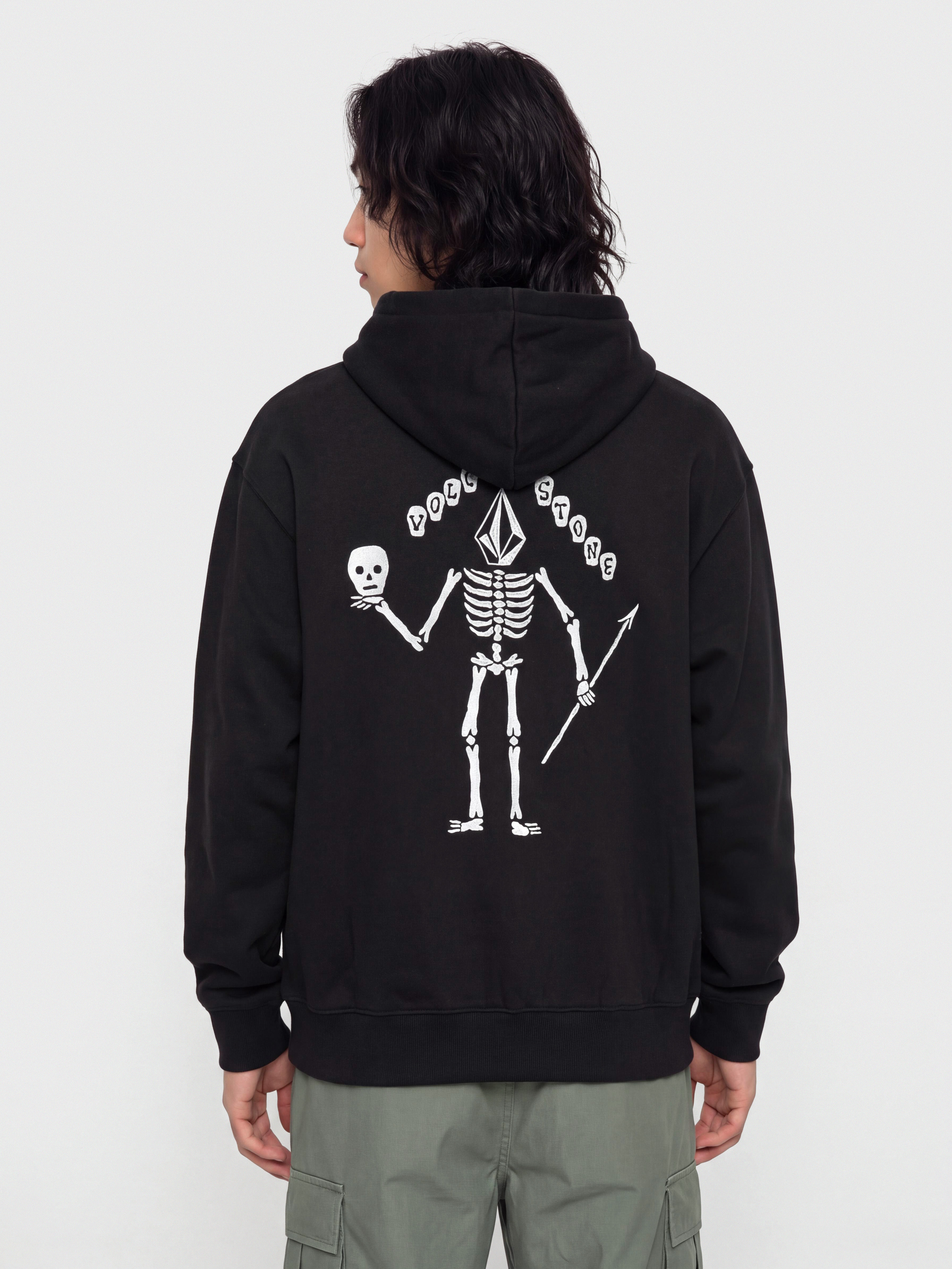 Bluza z kapturem Volcom Noder HD (black)