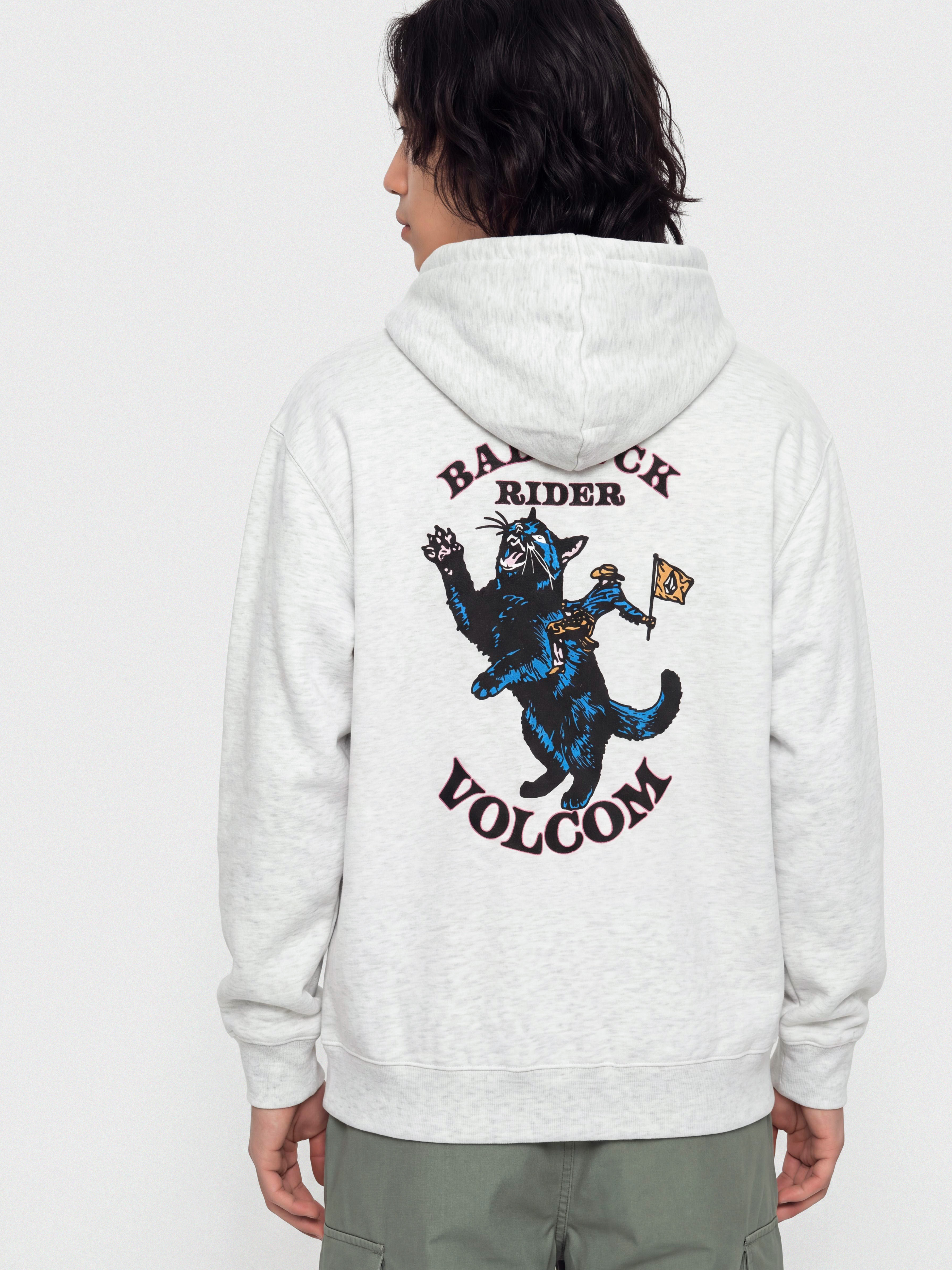 Bluza z kapturem Volcom Noder HD (bone heather)
