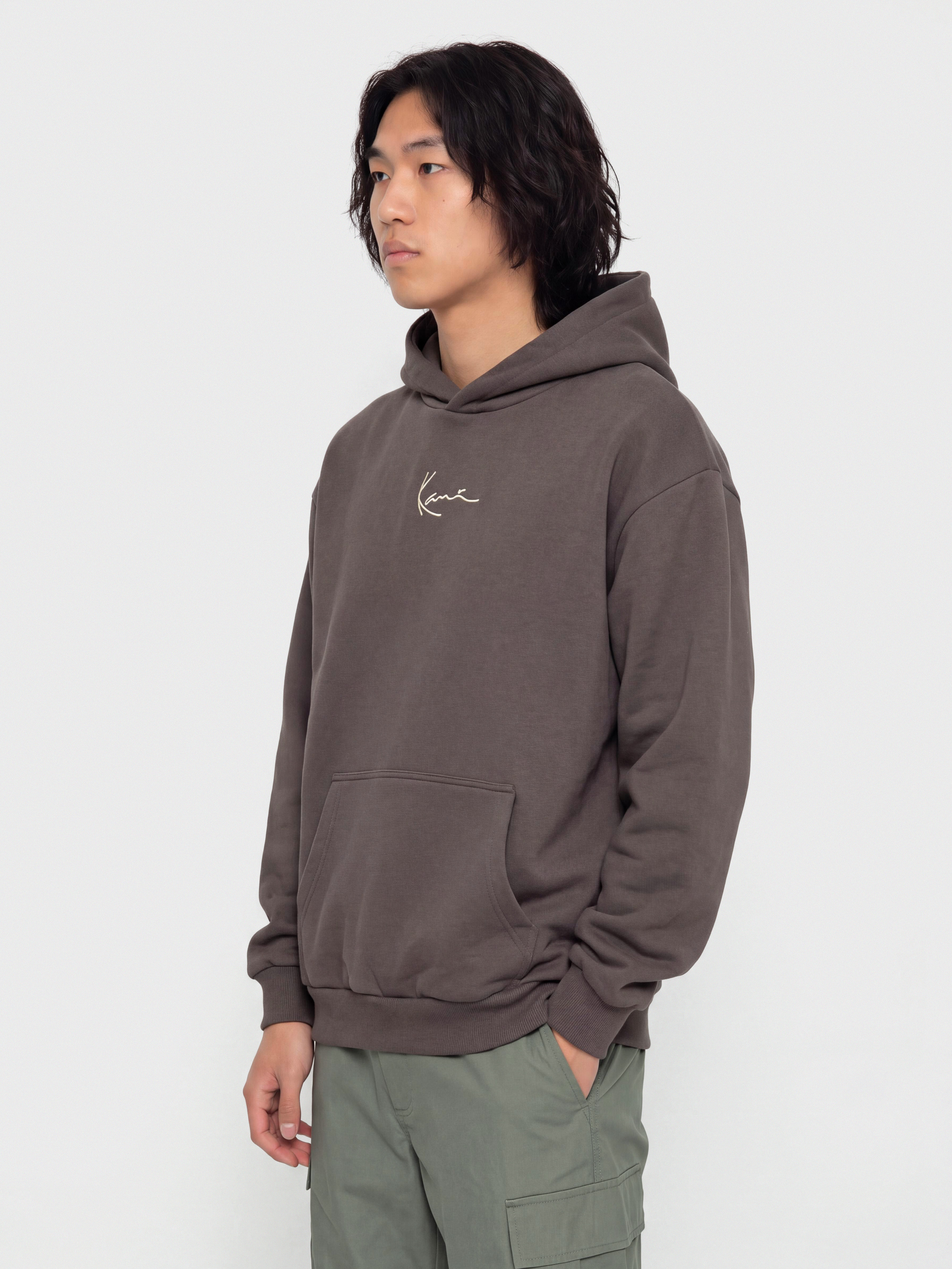 Bluza z kapturem Karl Kani Signature Hot Dog Oversized HD (dark grey)