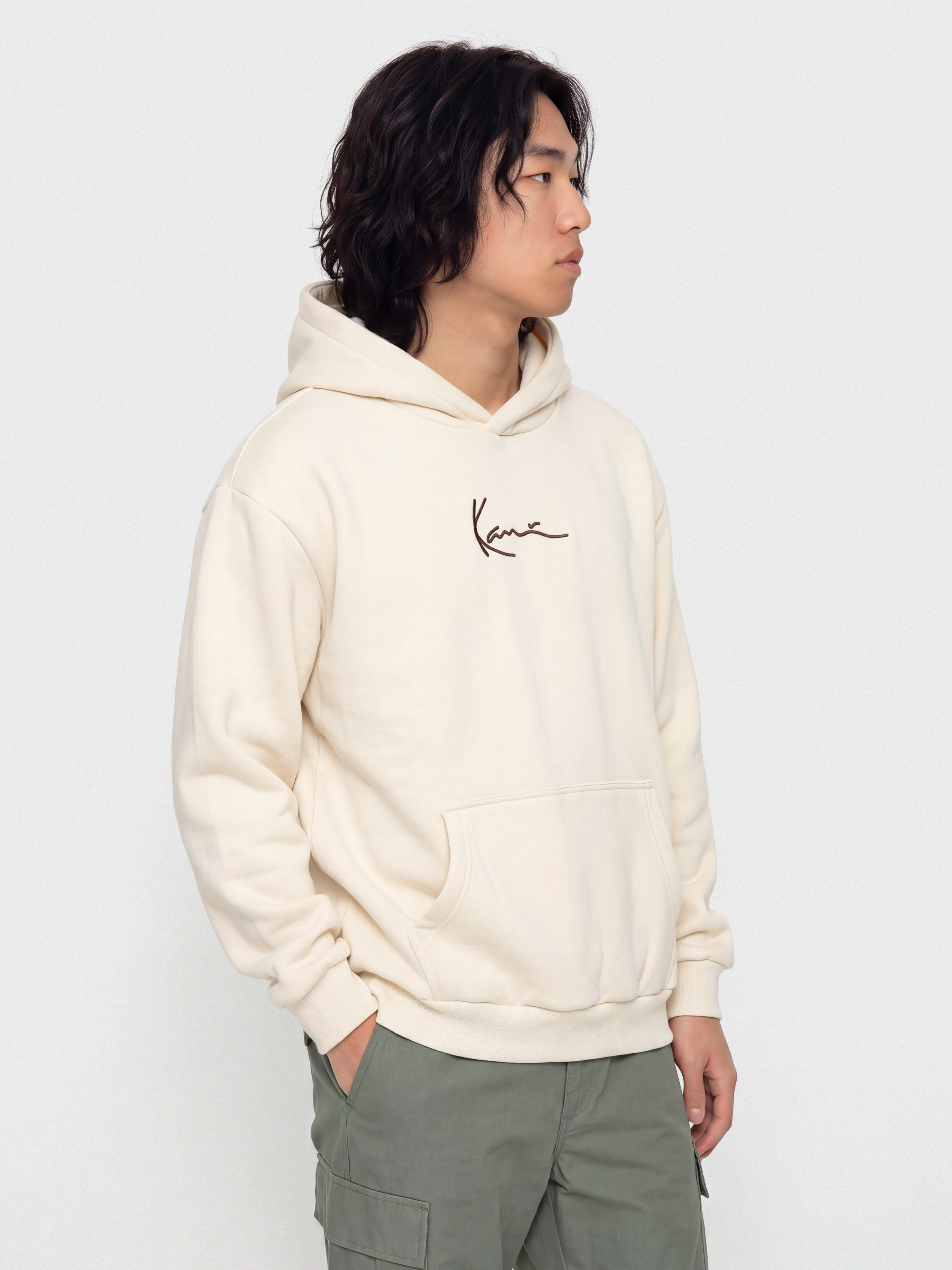Bluza z kapturem Karl Kani Signature Hot Dog Oversized HD (off white)