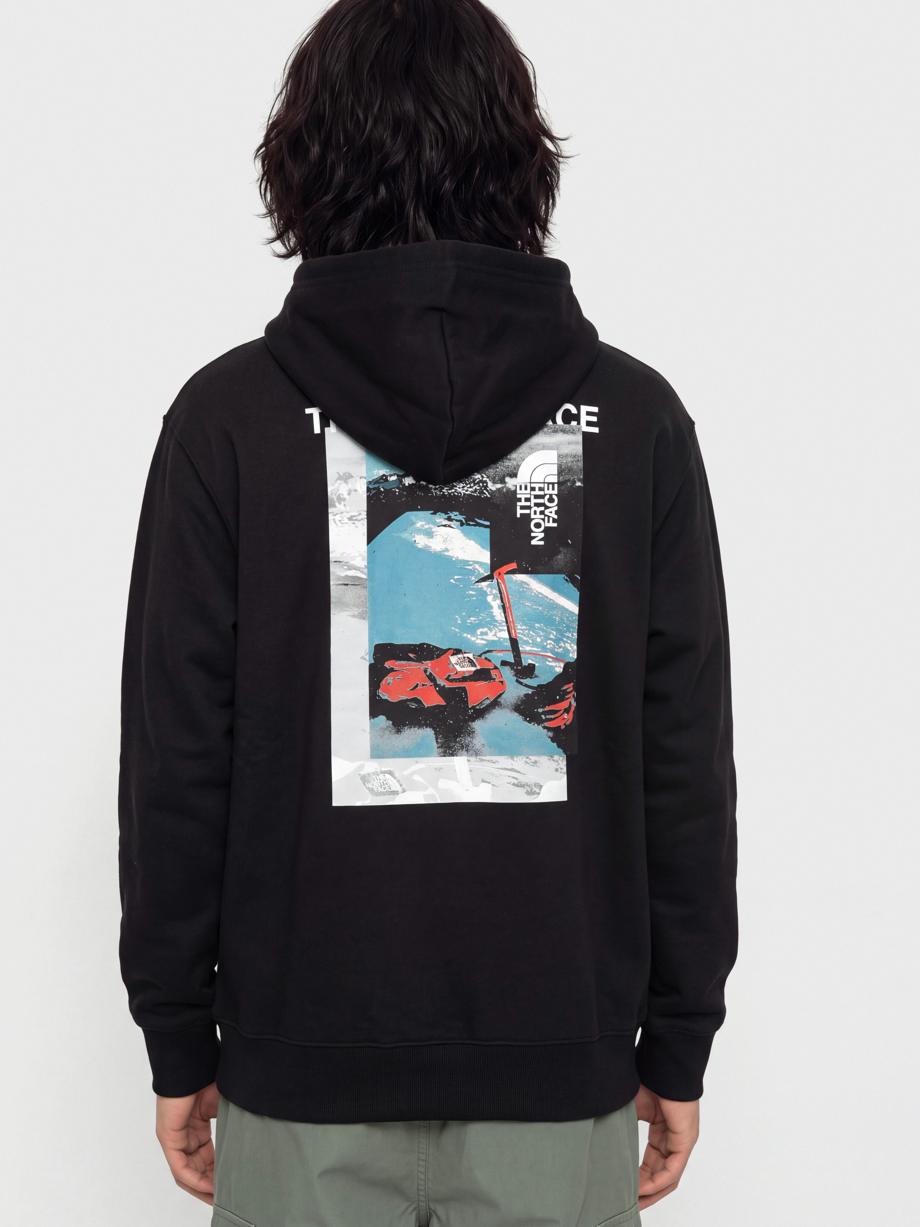 Bluza z kapturem The North Face Apex 75 Collage Relaxed HD