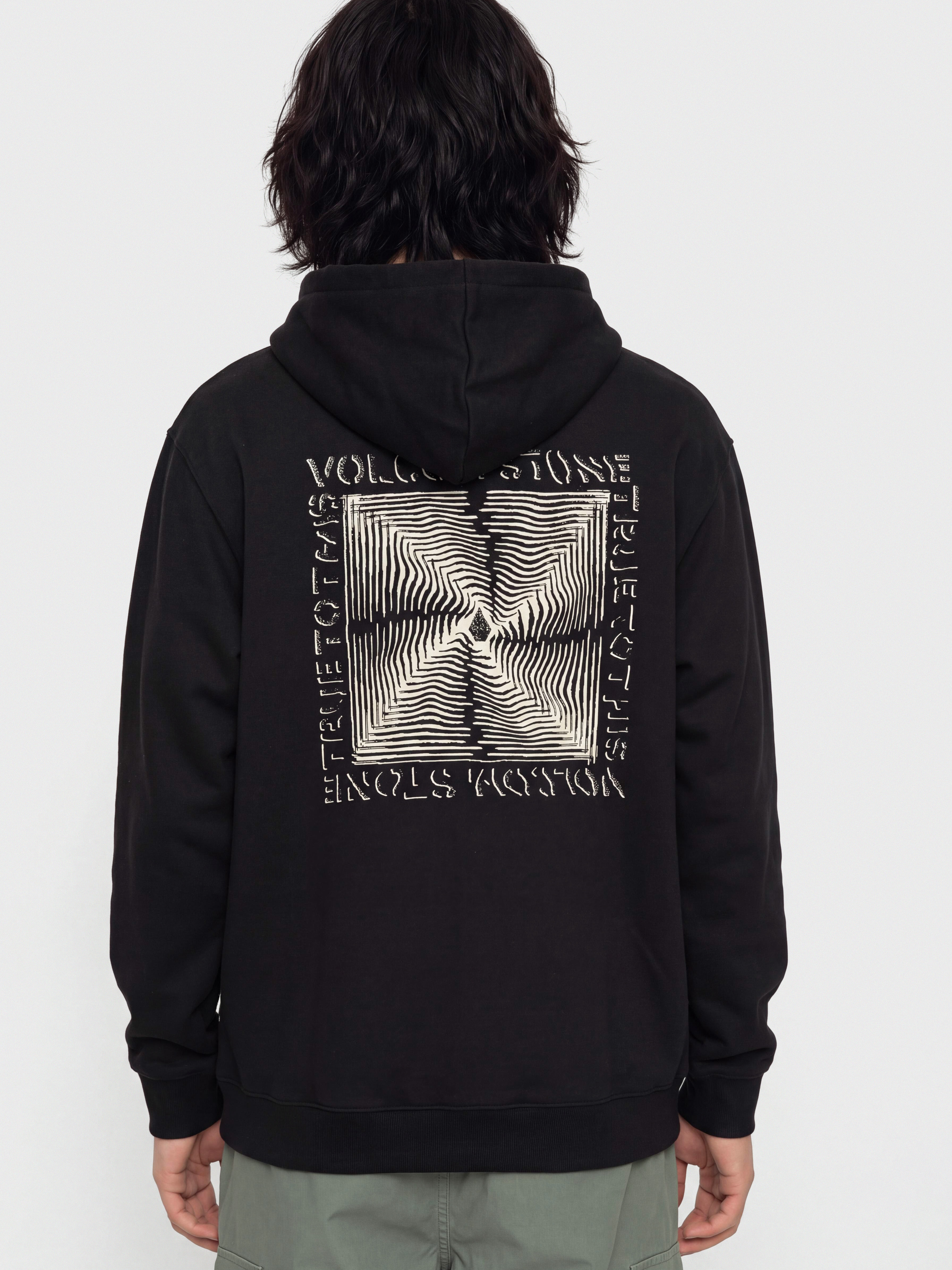 Bluza z kapturem Volcom Watanite HD (black)