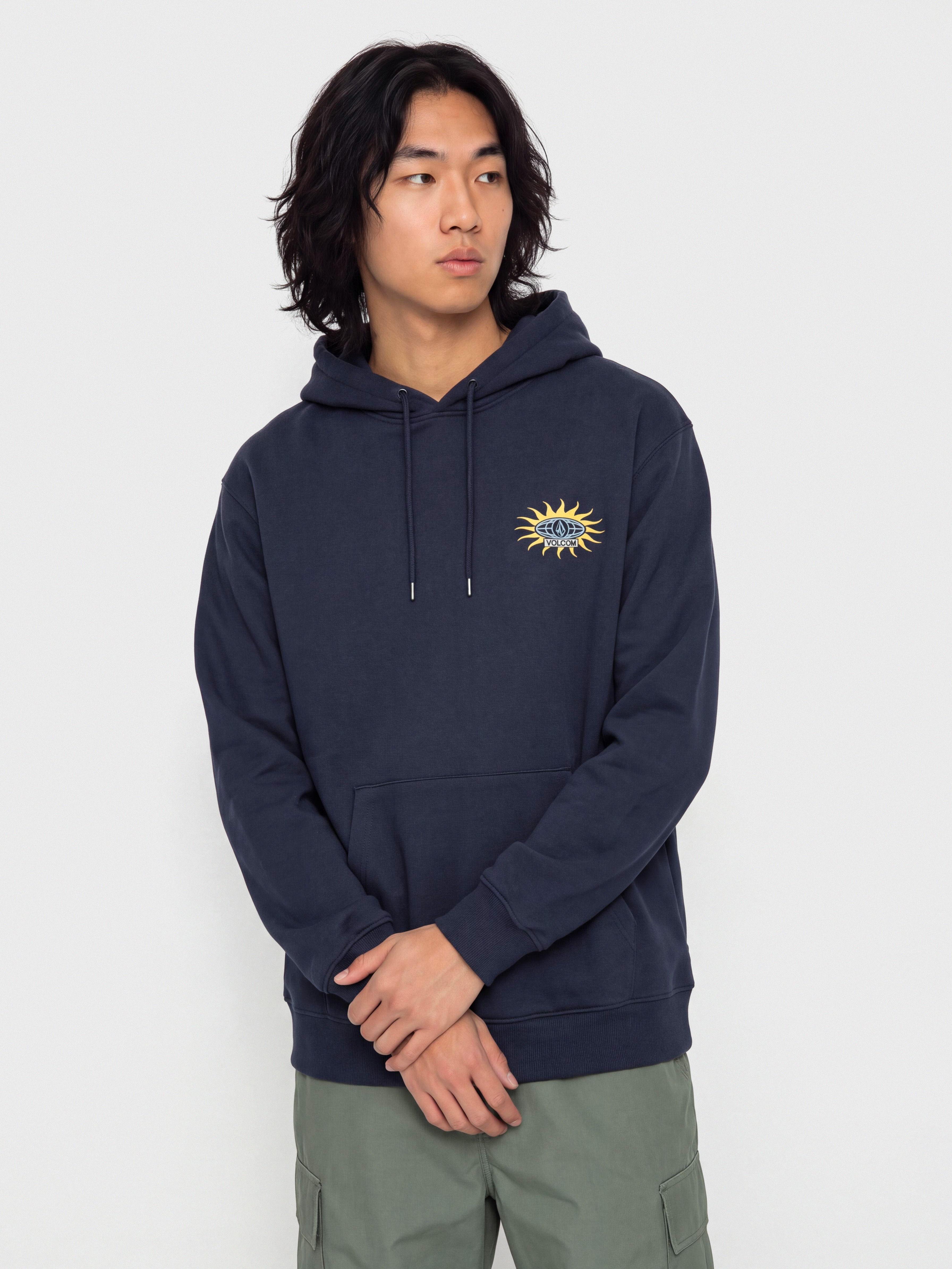 Bluza z kapturem Volcom Watanite HD (marine)