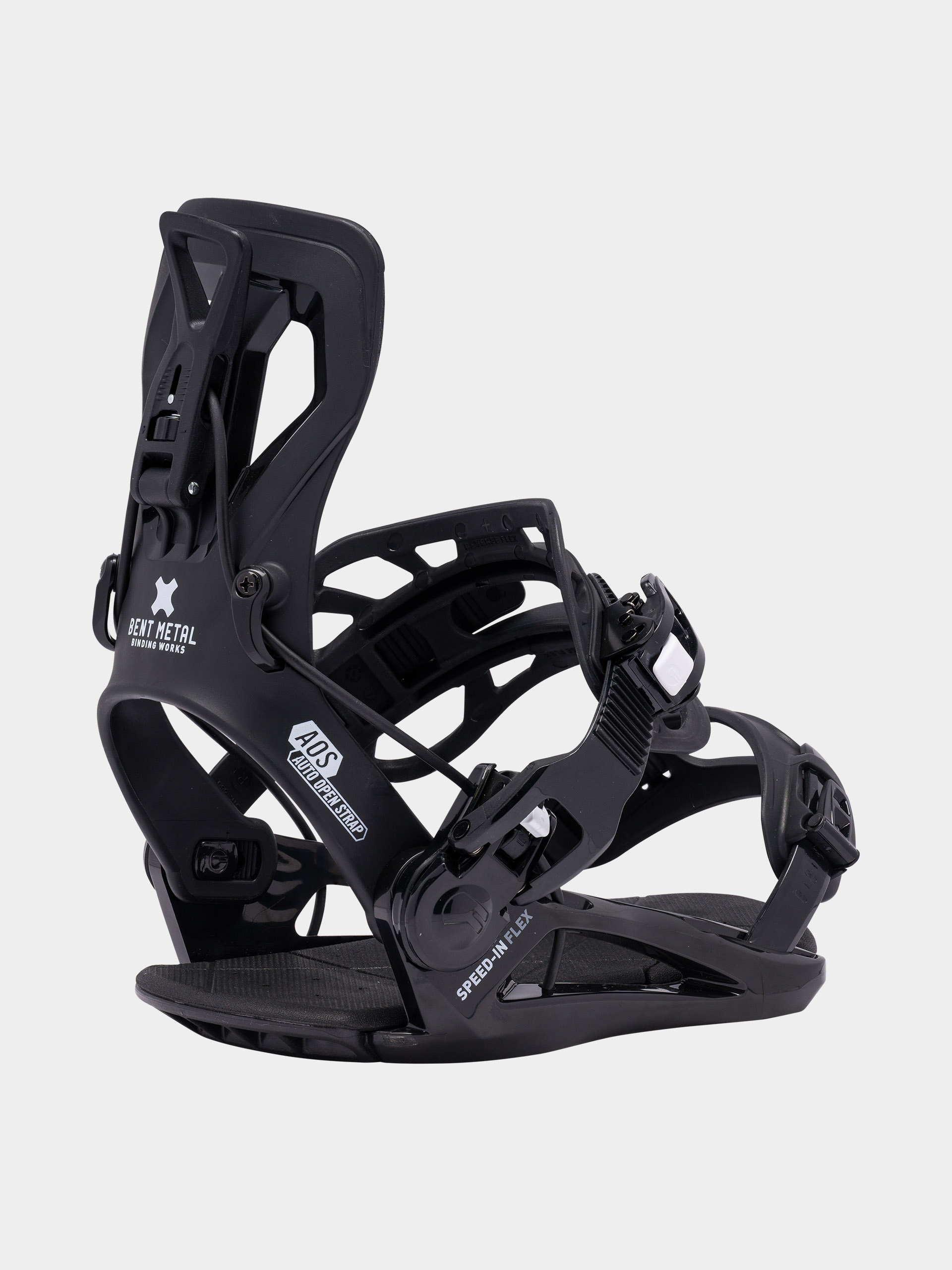 Męskie Wiązania snowboardowe Bent Metal Speed In Flex (black)