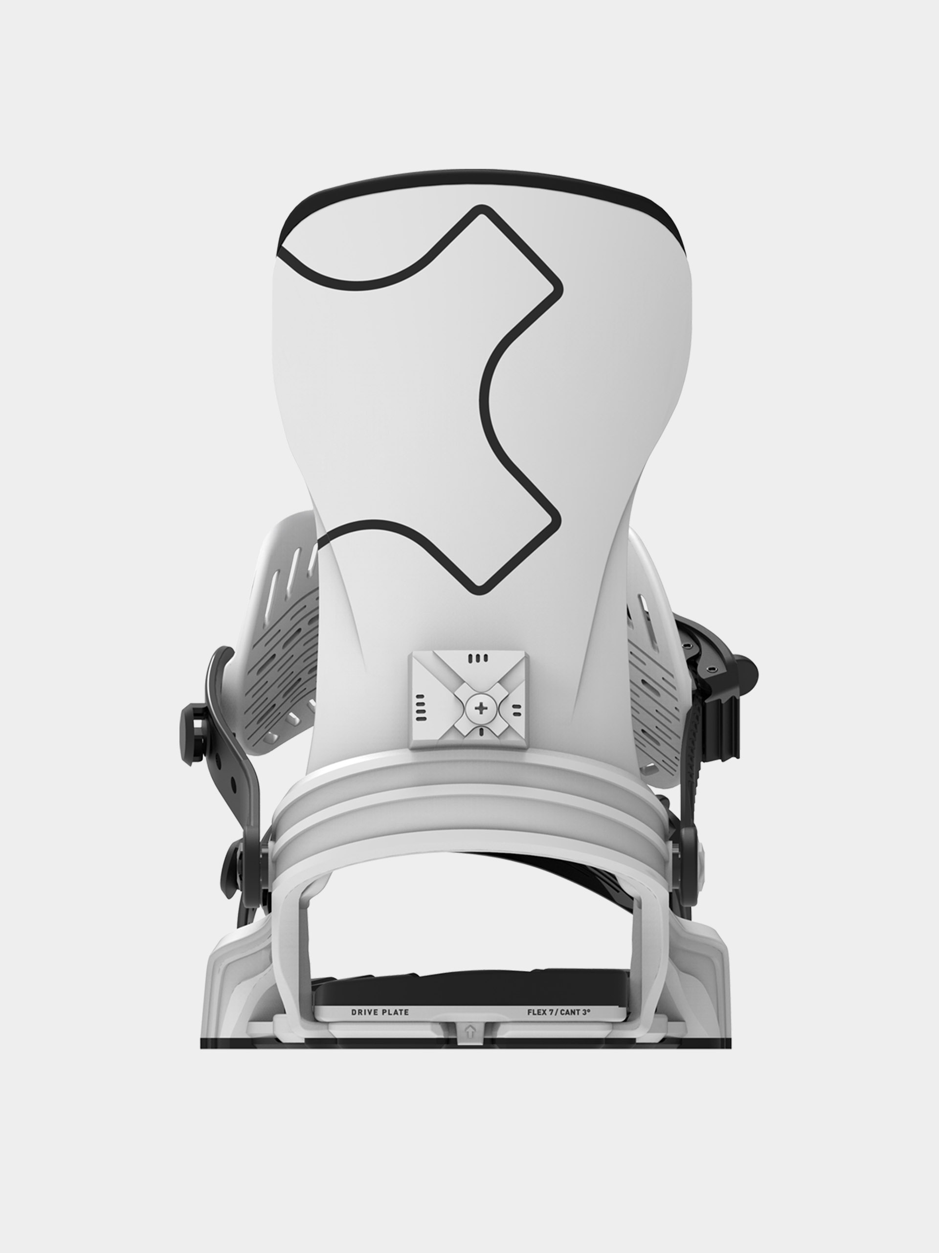 Męskie Wiązania snowboardowe Bent Metal Axtion (white)