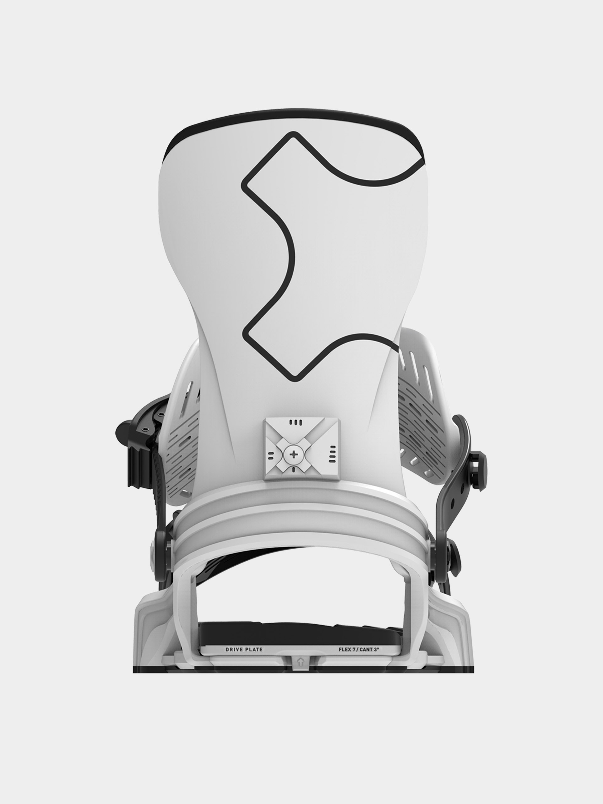 Męskie Wiązania snowboardowe Bent Metal Axtion (white)