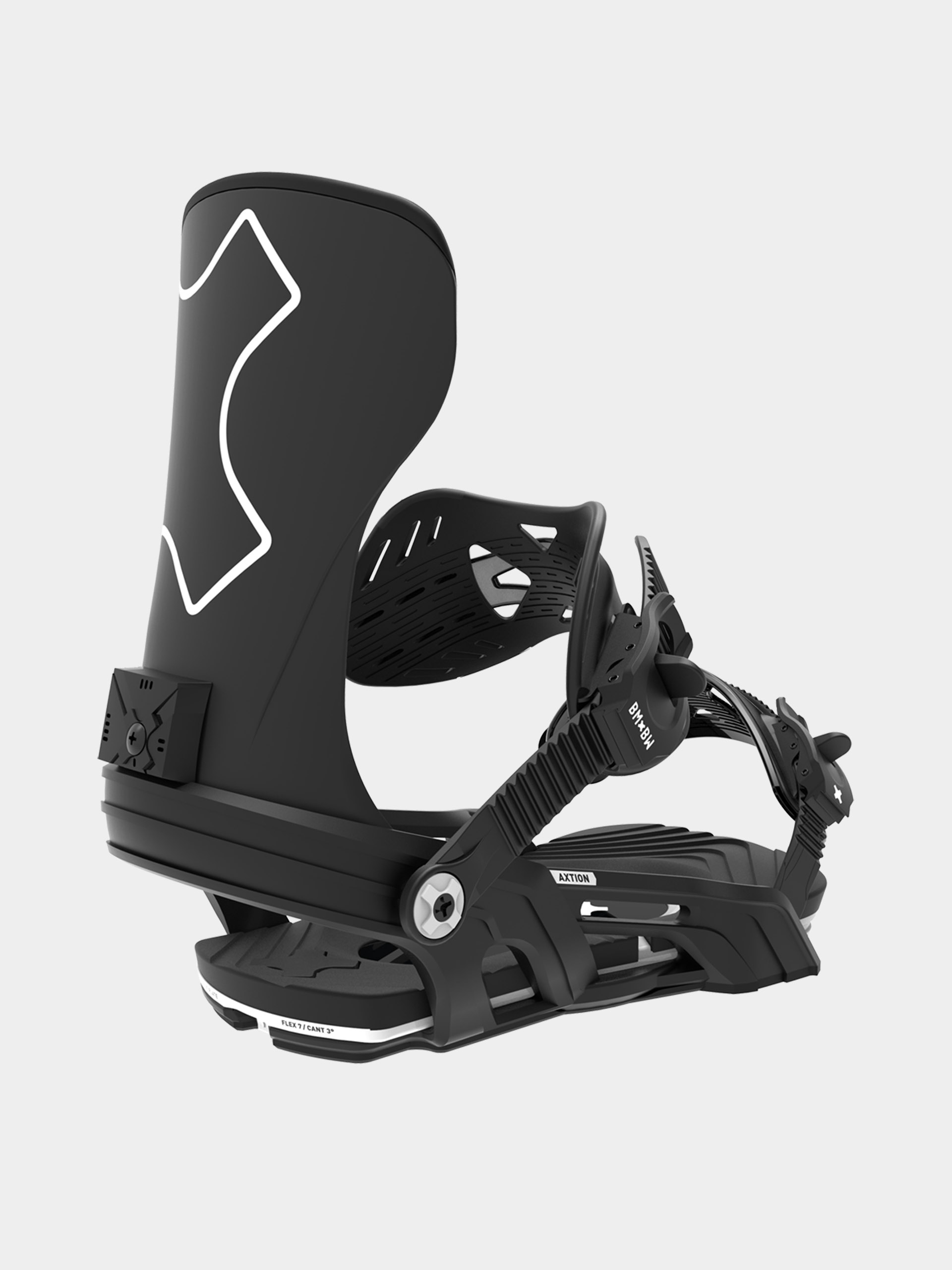 Męskie Wiązania snowboardowe Bent Metal Axtion (black)