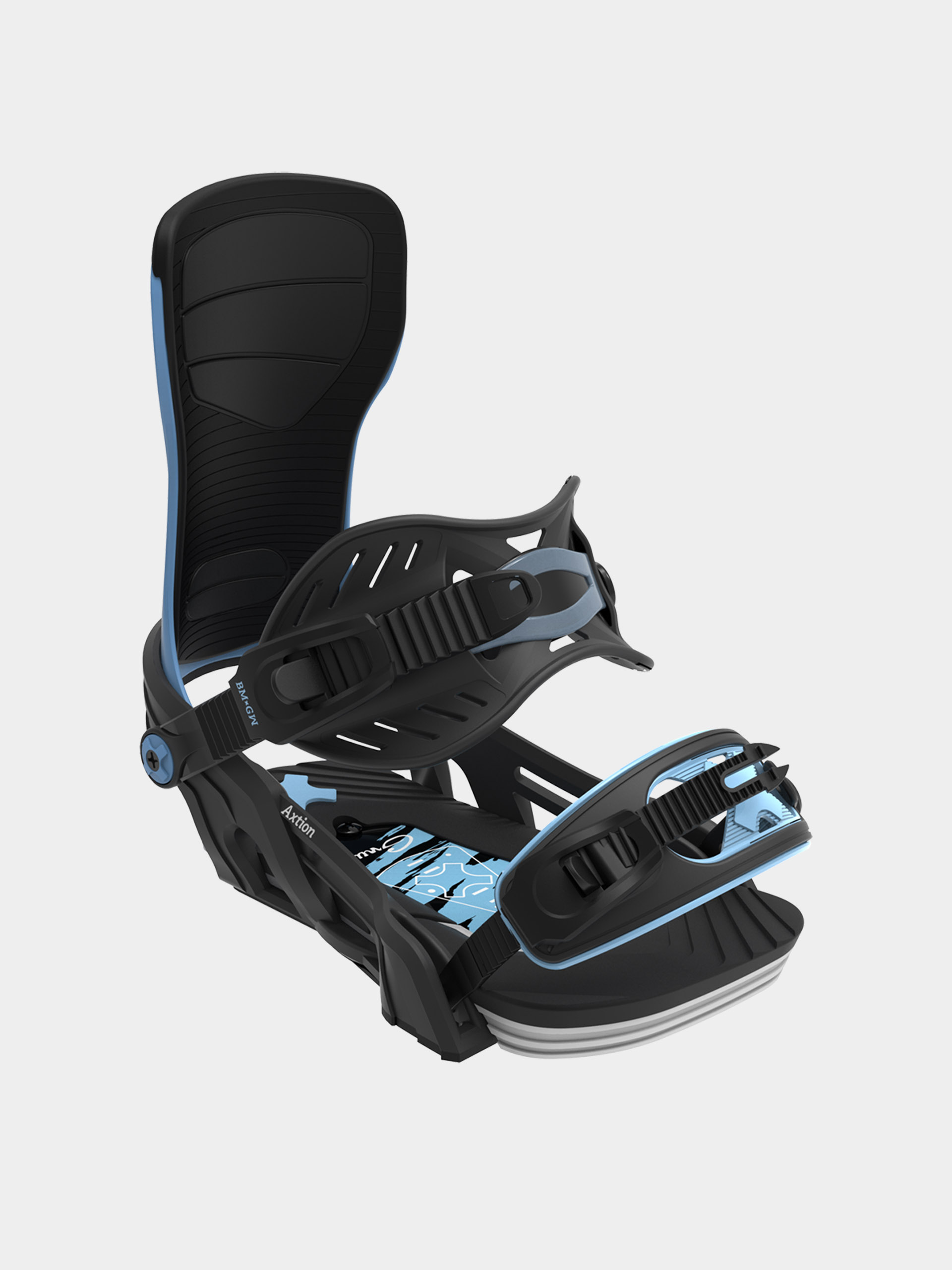 Męskie Wiązania snowboardowe Bent Metal Axtion (black/blue)