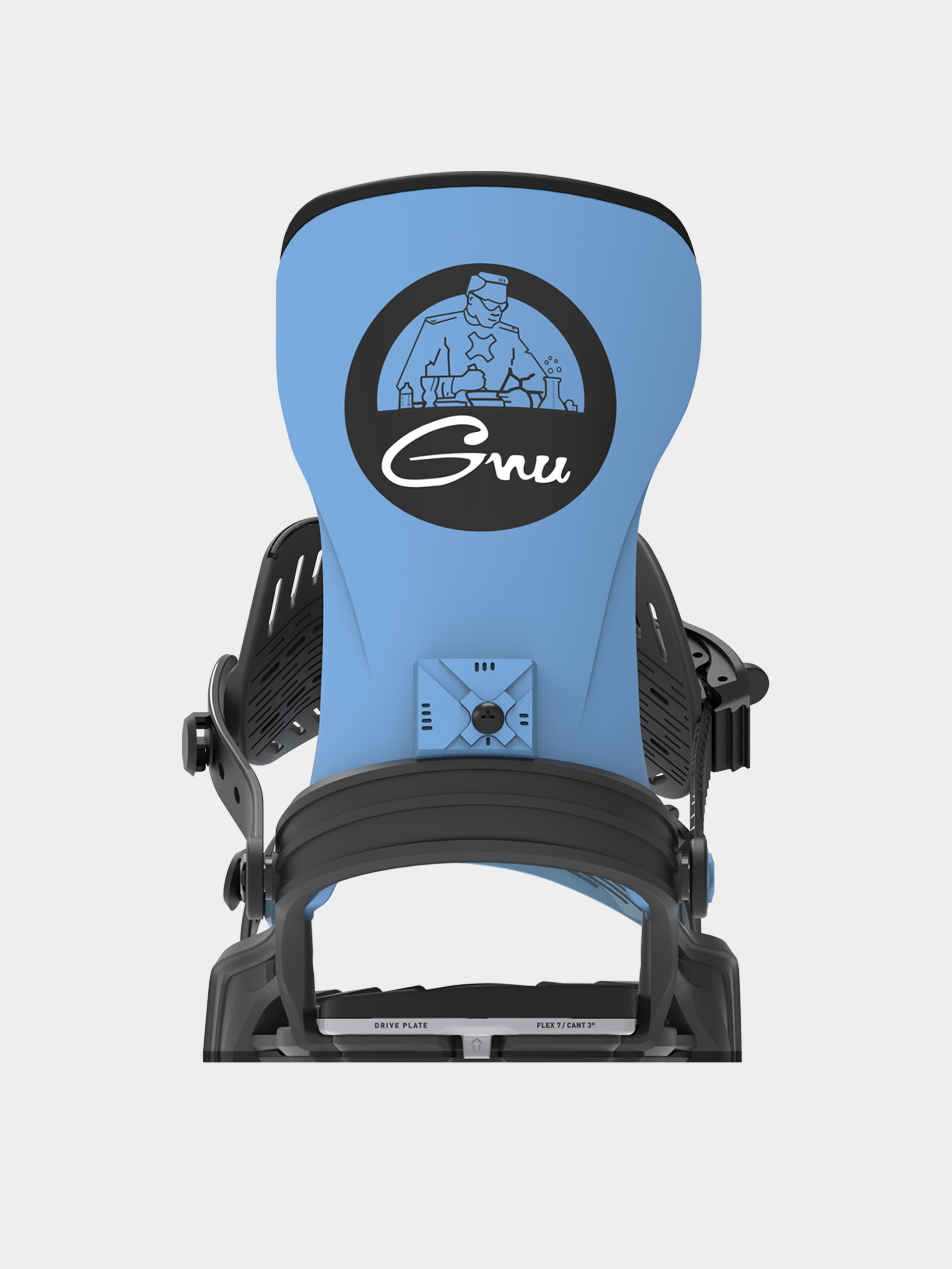 Męskie Wiązania snowboardowe Bent Metal Axtion (black/blue)