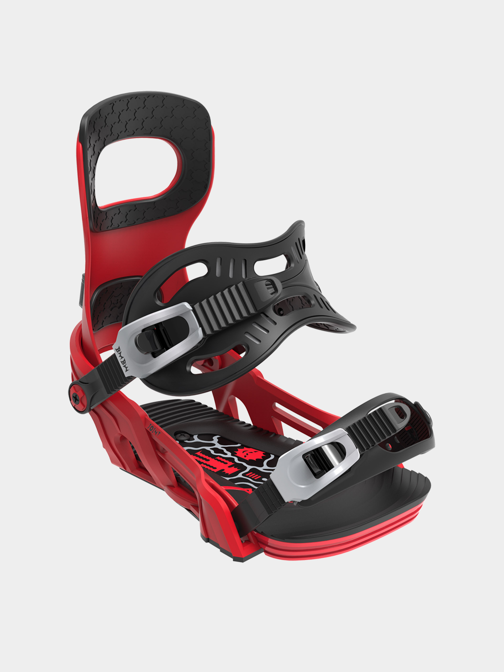 Męskie Wiązania snowboardowe Bent Metal Joint (red)