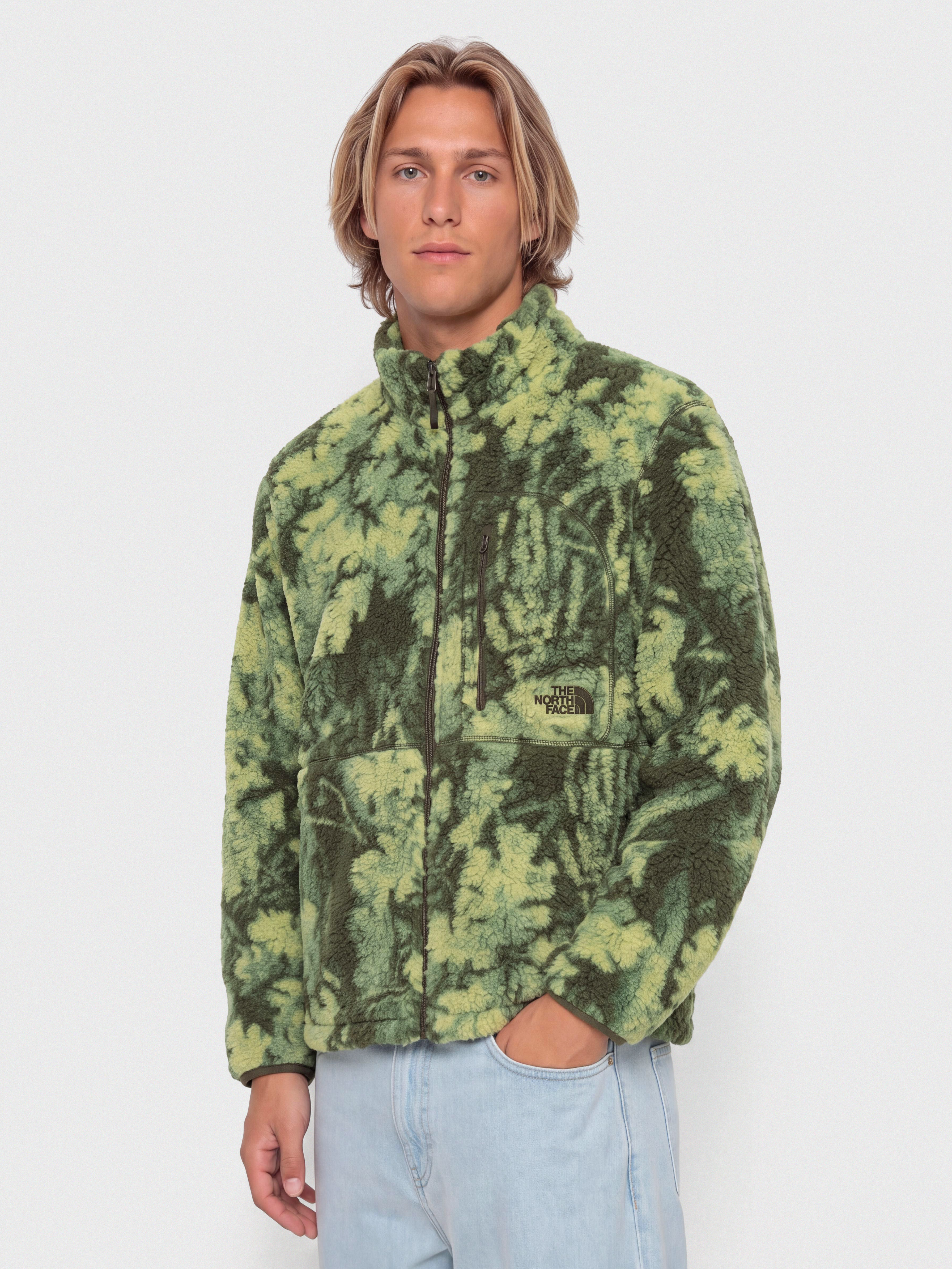 Kurtka The North Face Extreme Pile 2 Print (new taupe green yosemit)