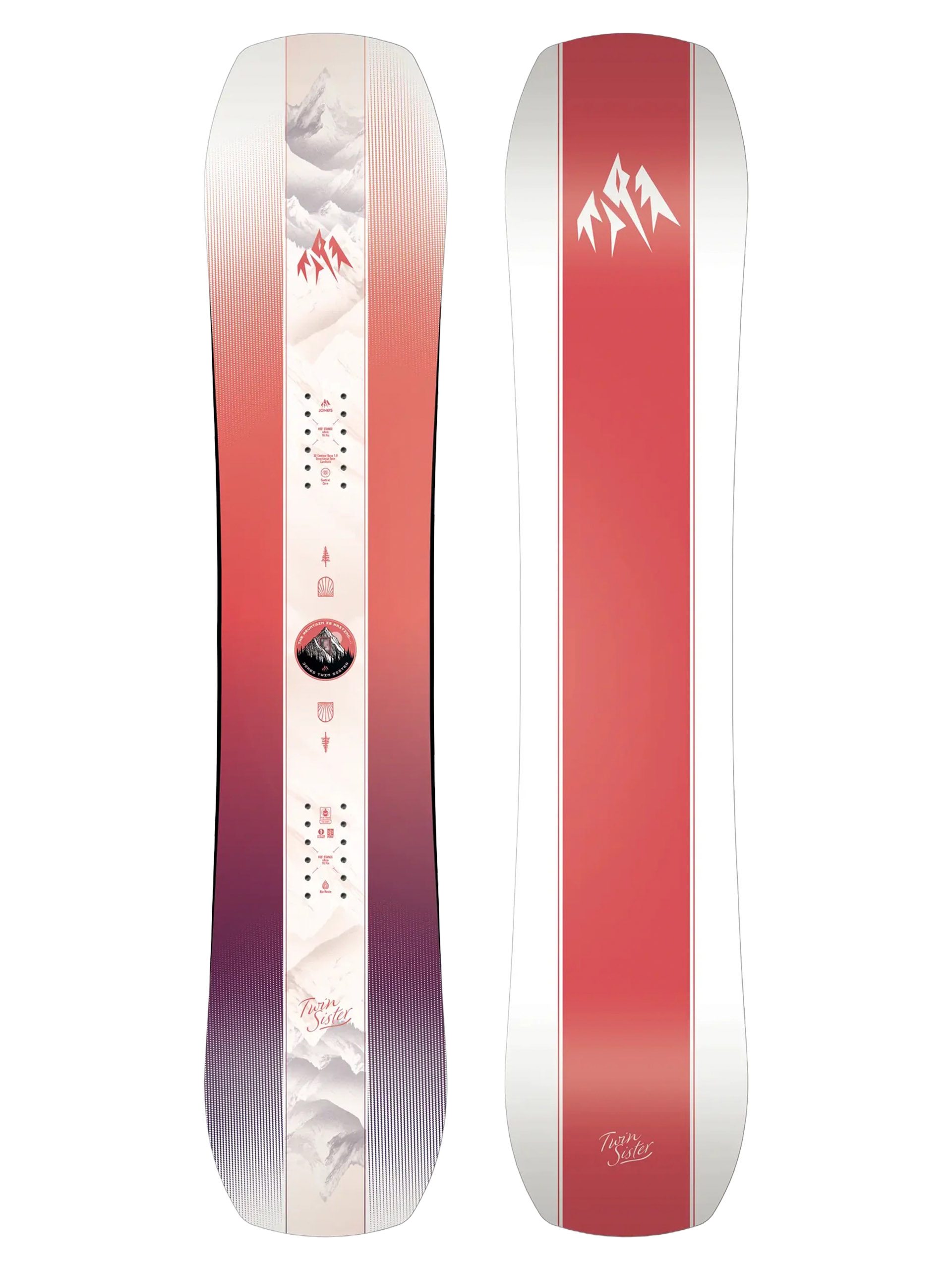Deska snowboardowa Jones Snowboards Twin Sister Junior JR