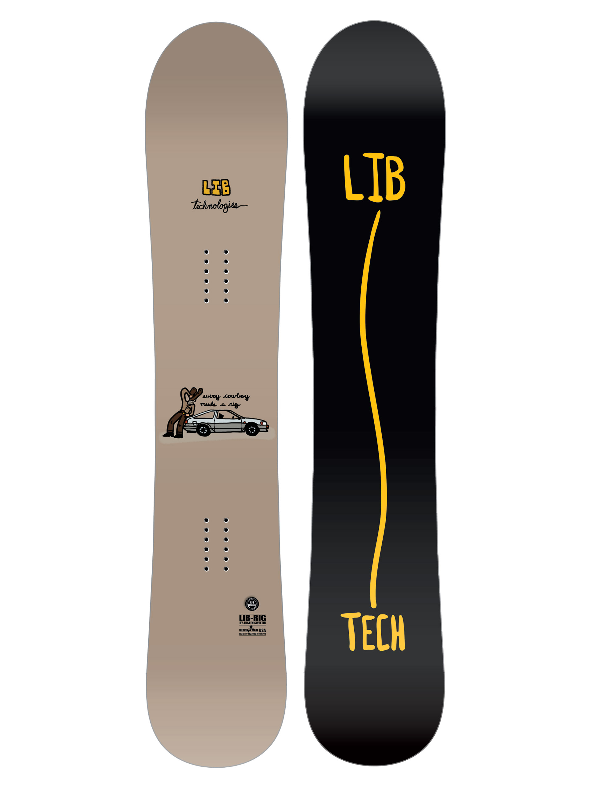 Deska snowboardowa Lib Tech Lib Rig