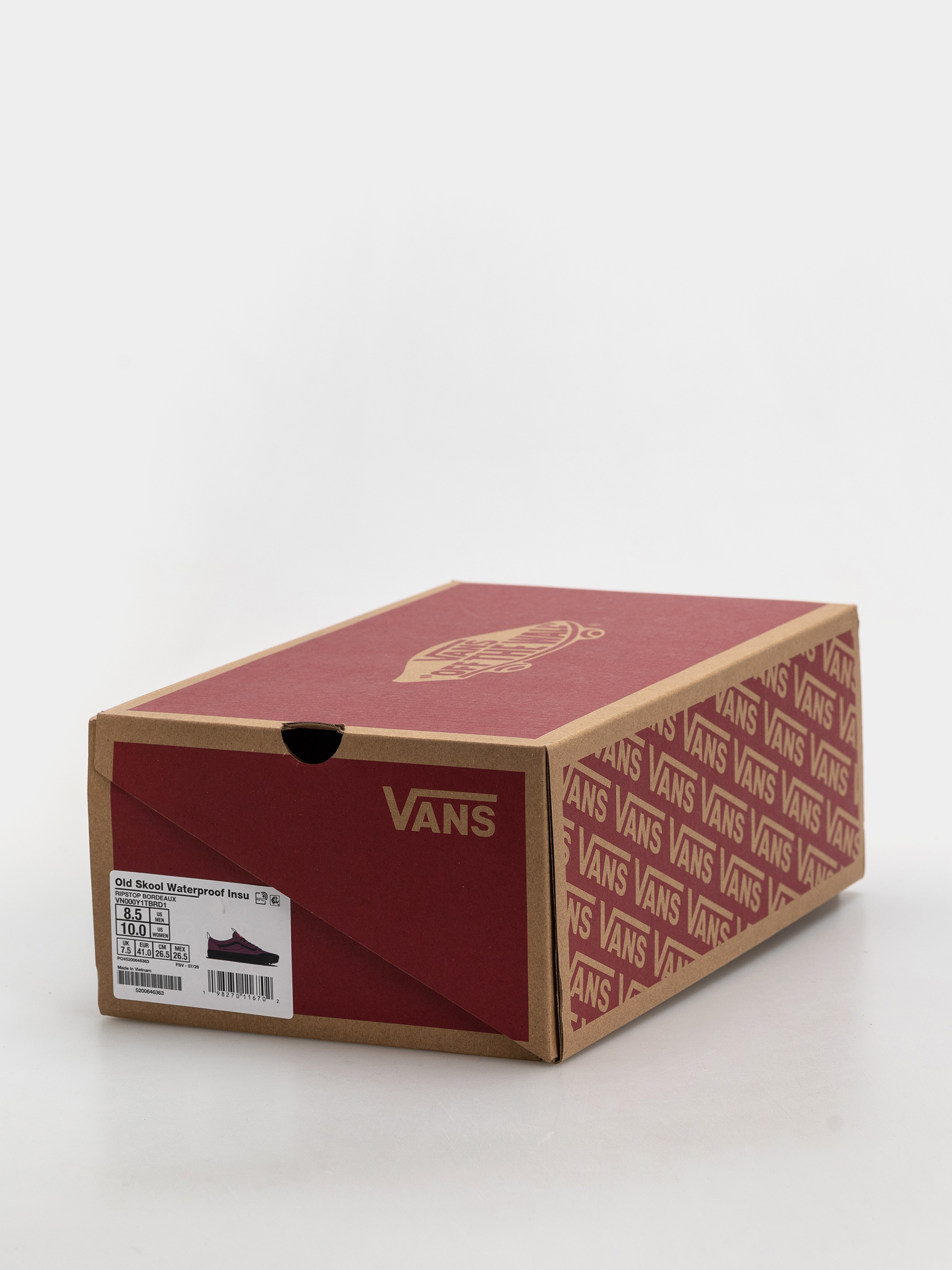 Buty Vans Old Skool Waterproof Insulated Mte (bordeaux)