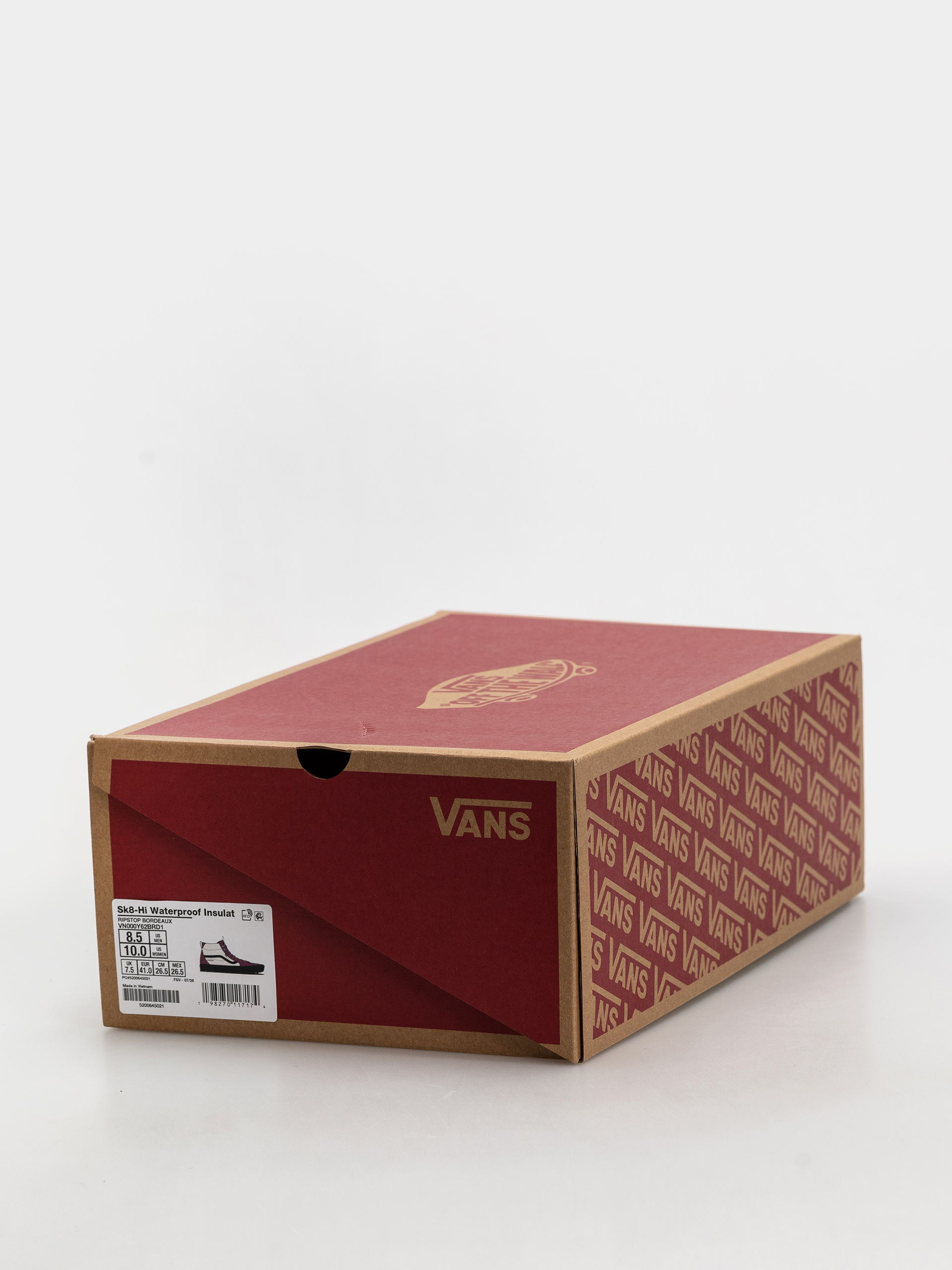 Buty Vans Sk8 Hi Waterproof Insulated Mte (bordeaux)