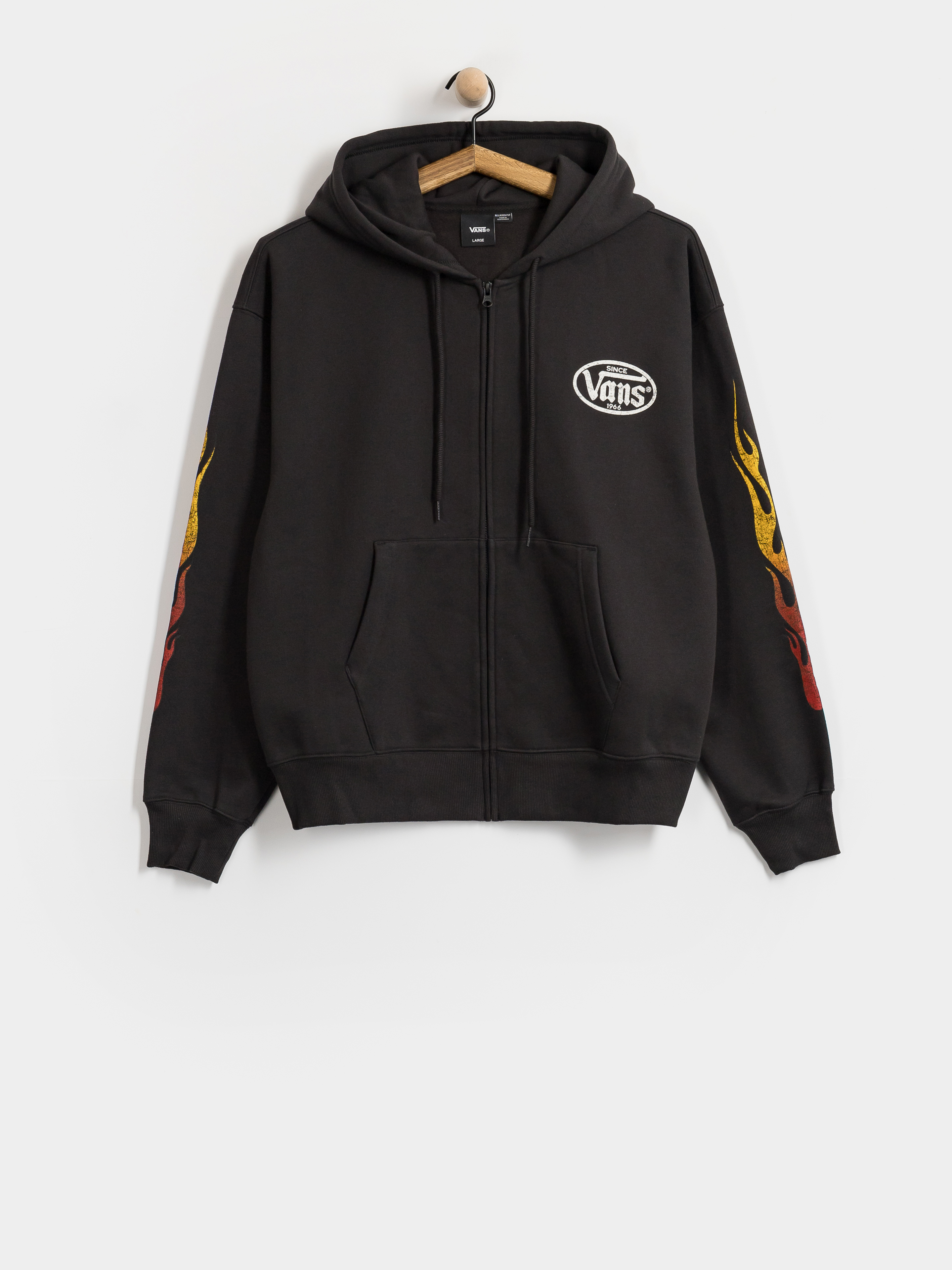Bluza z kapturem Vans Burnin Up ZHD (black)