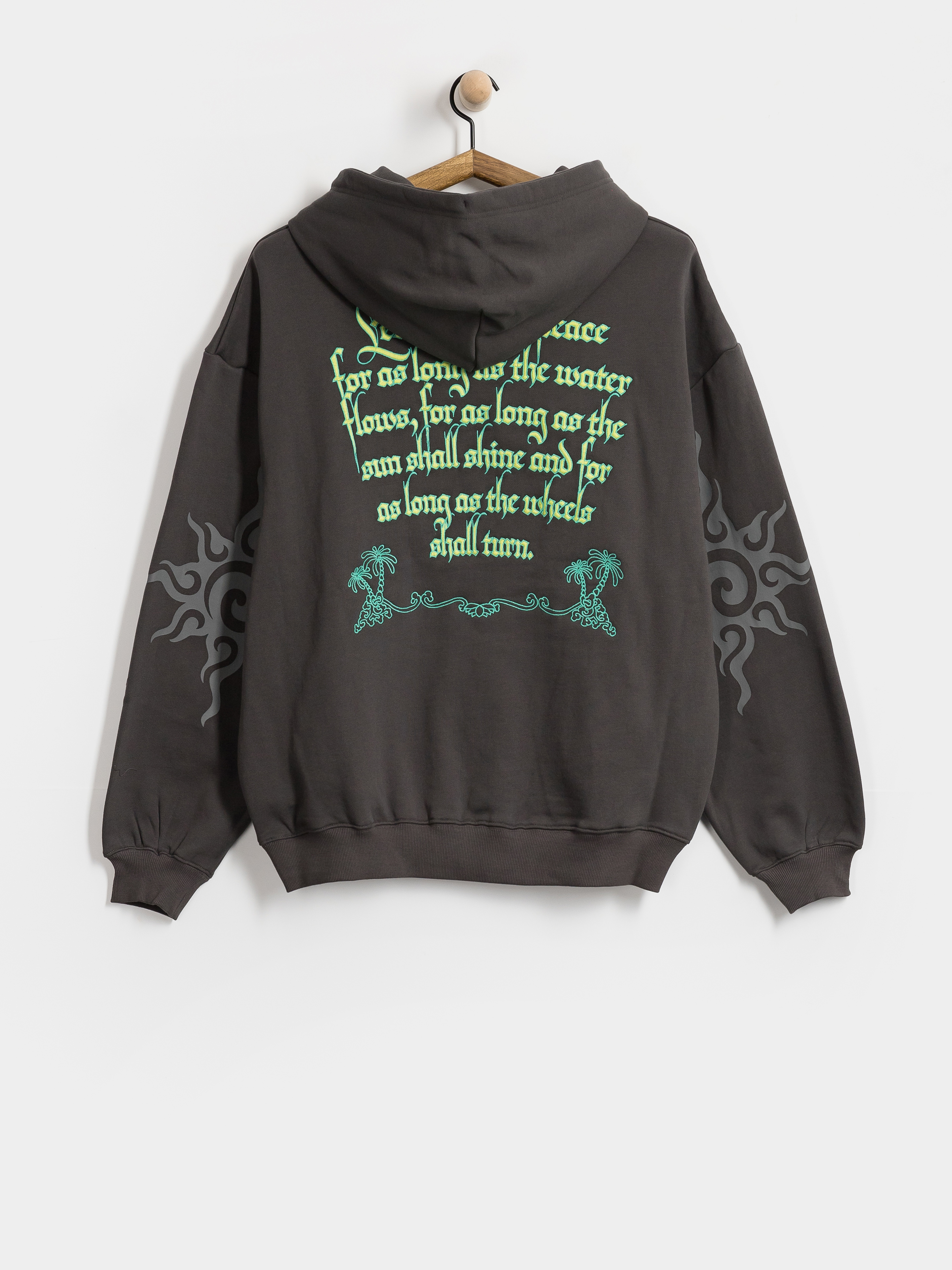 Bluza z kapturem Deus Ex Machina Invocation HD (anthracite grey)