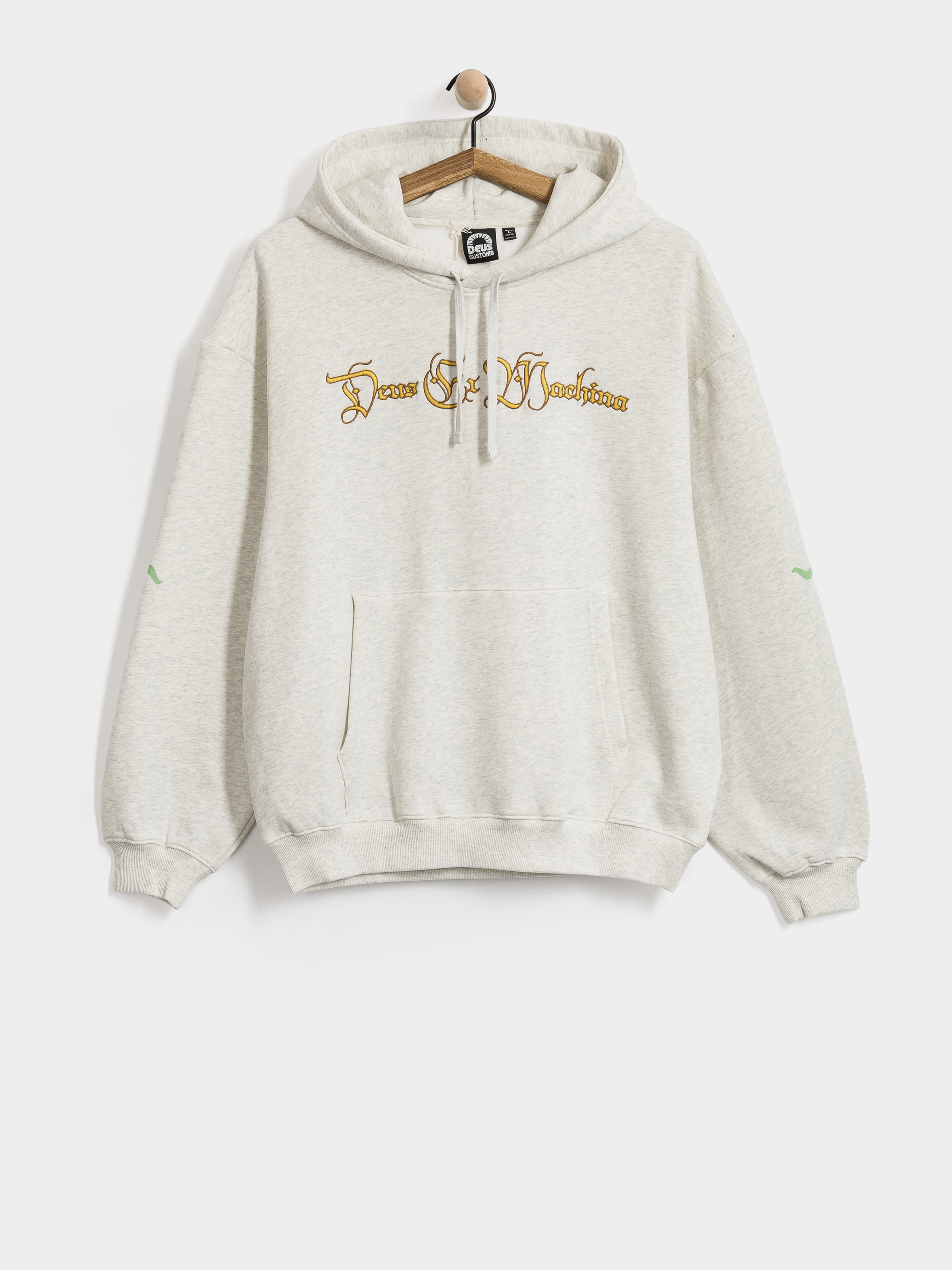 Bluza z kapturem Deus Ex Machina Invocation HD (light grey marle)