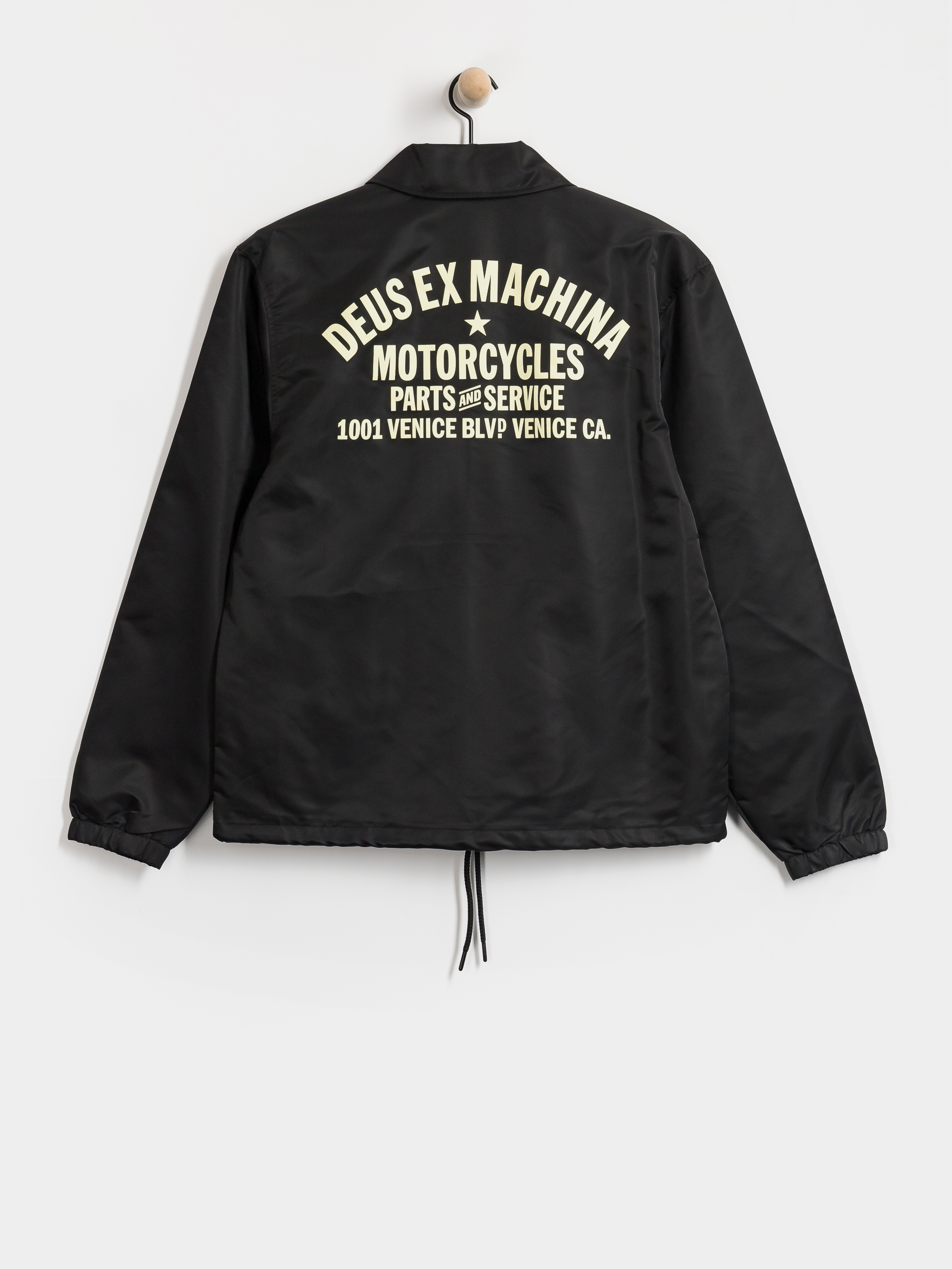 Kurtka Deus Ex Machina Venice Coach (black)