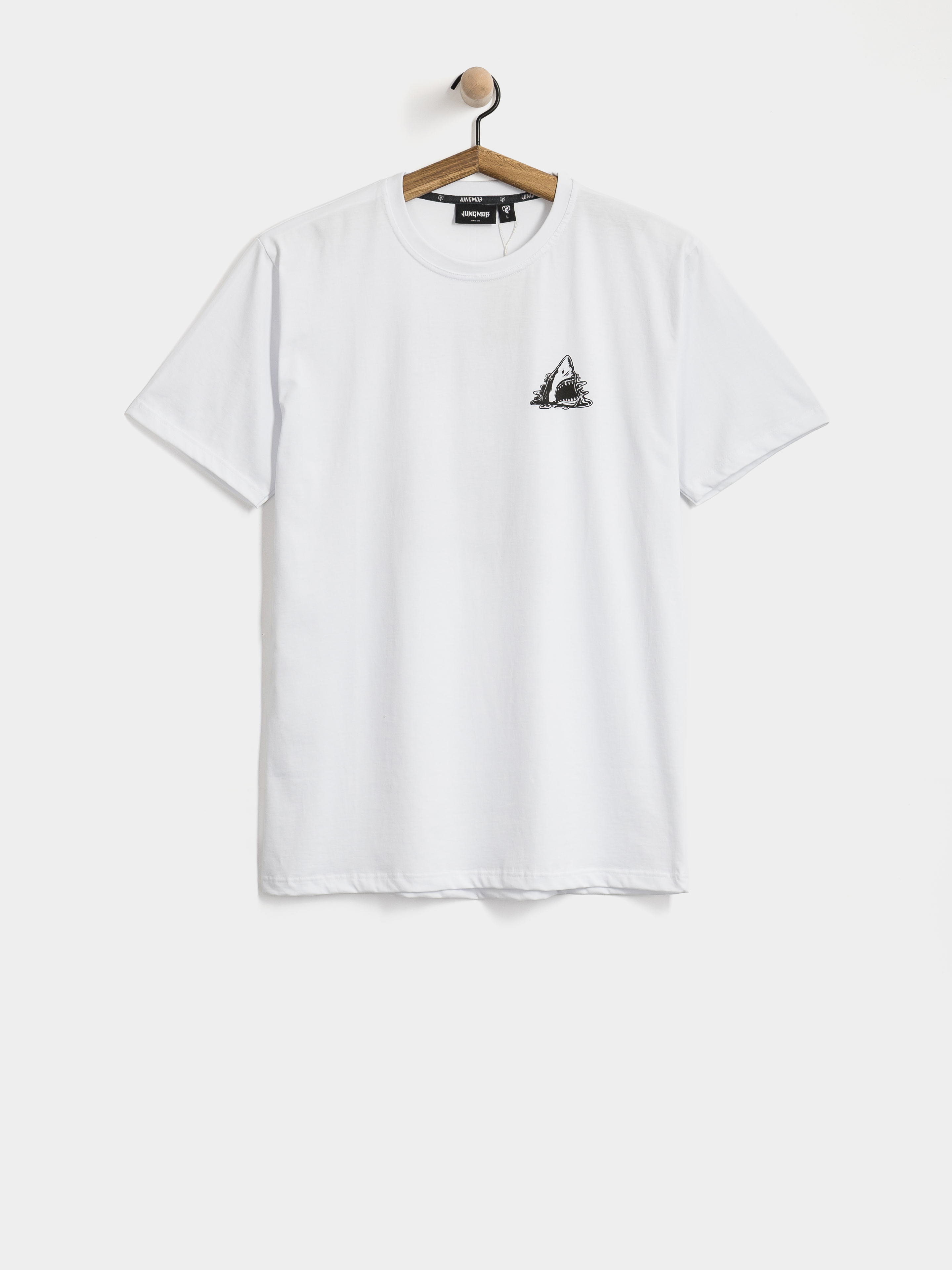 T-shirt Jungmob Shark (white)