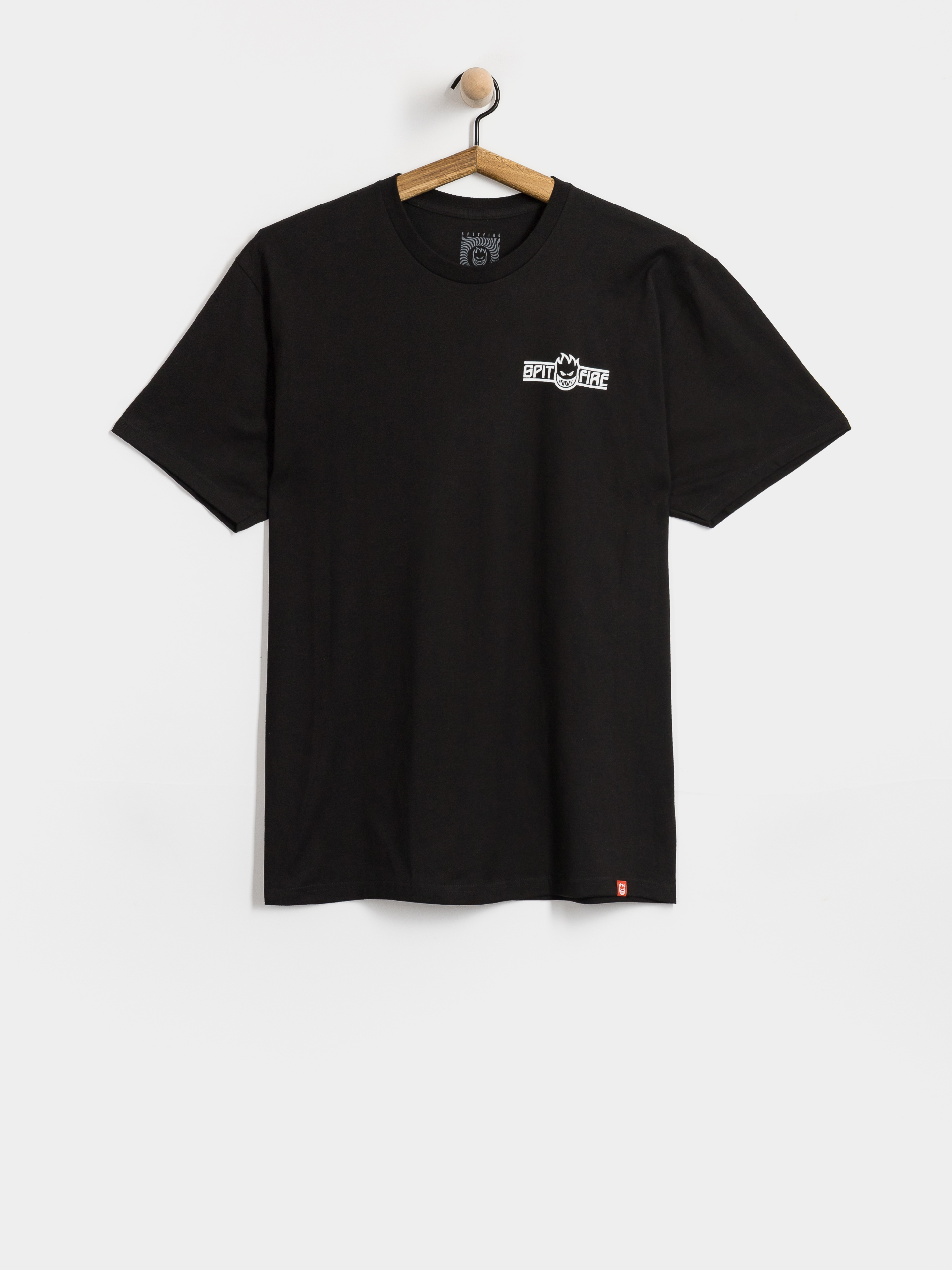 T-shirt Spitfire Ltb Arch II (black w/white prints)