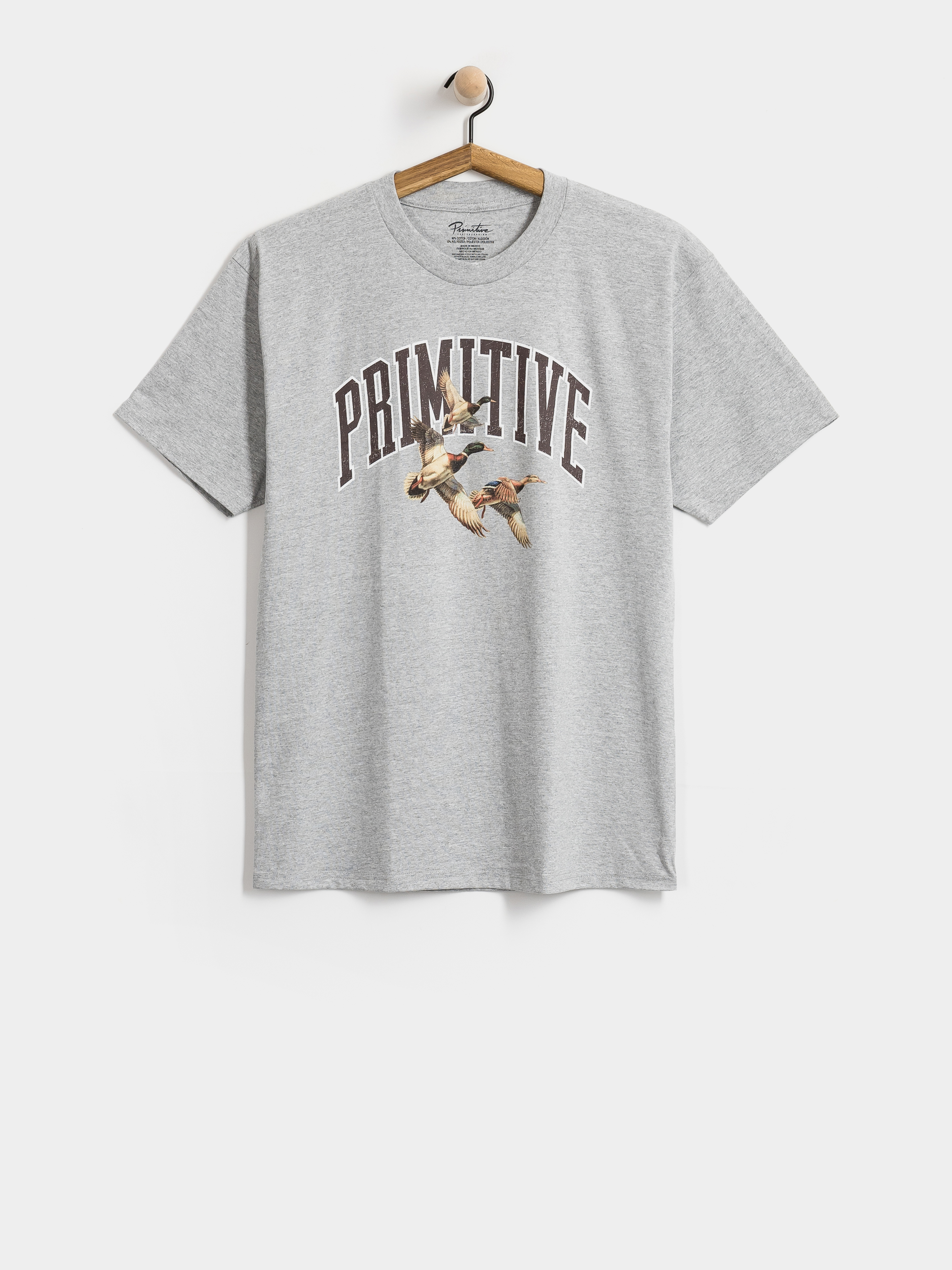 T-shirt Primitive Flock (heather gray)