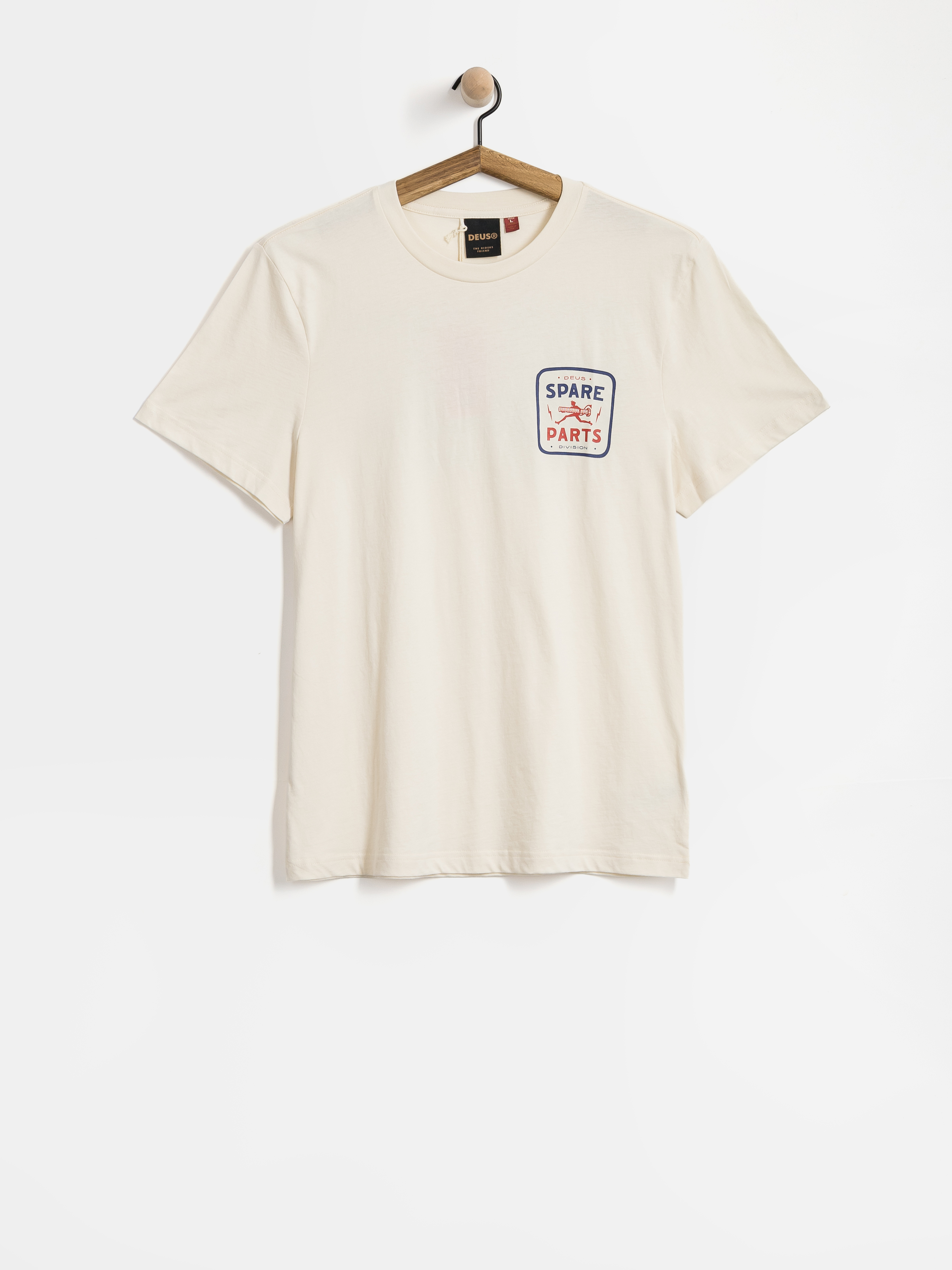 T-shirt Deus Ex Machina Mudflap (vintage white)