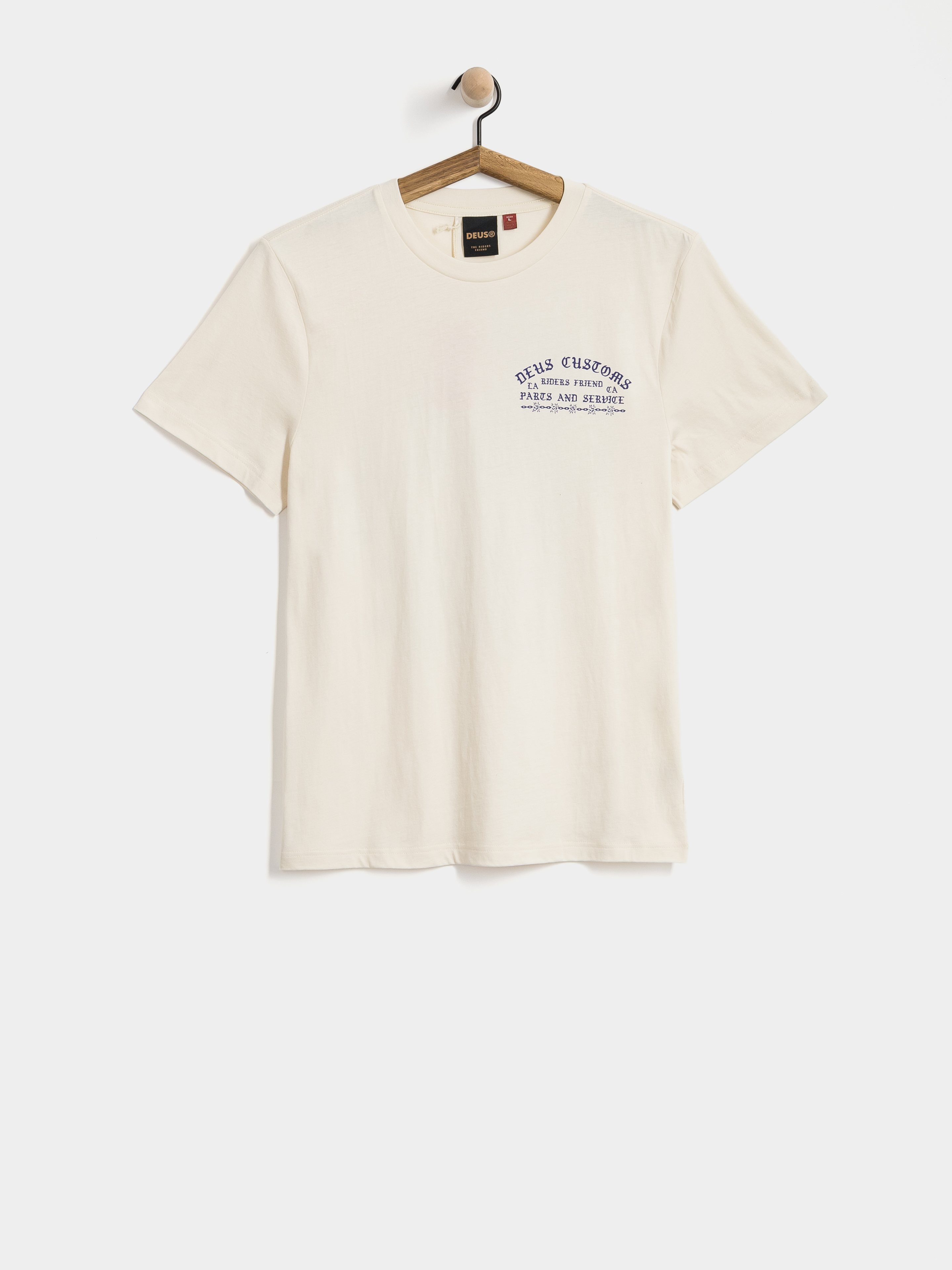 T-shirt Deus Ex Machina Unchained (vintage white)