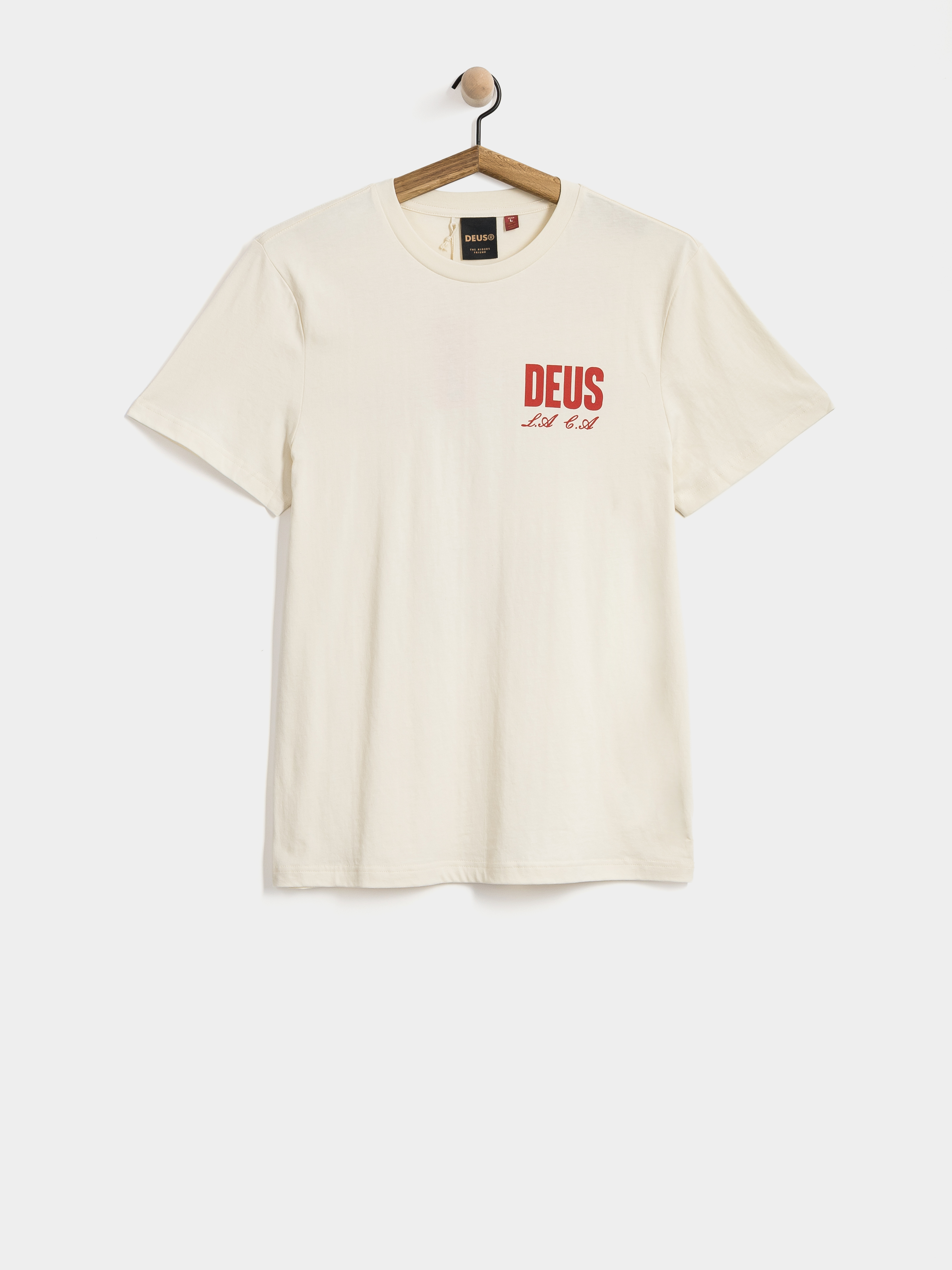 T-shirt Deus Ex Machina Cutaway (vintage white)