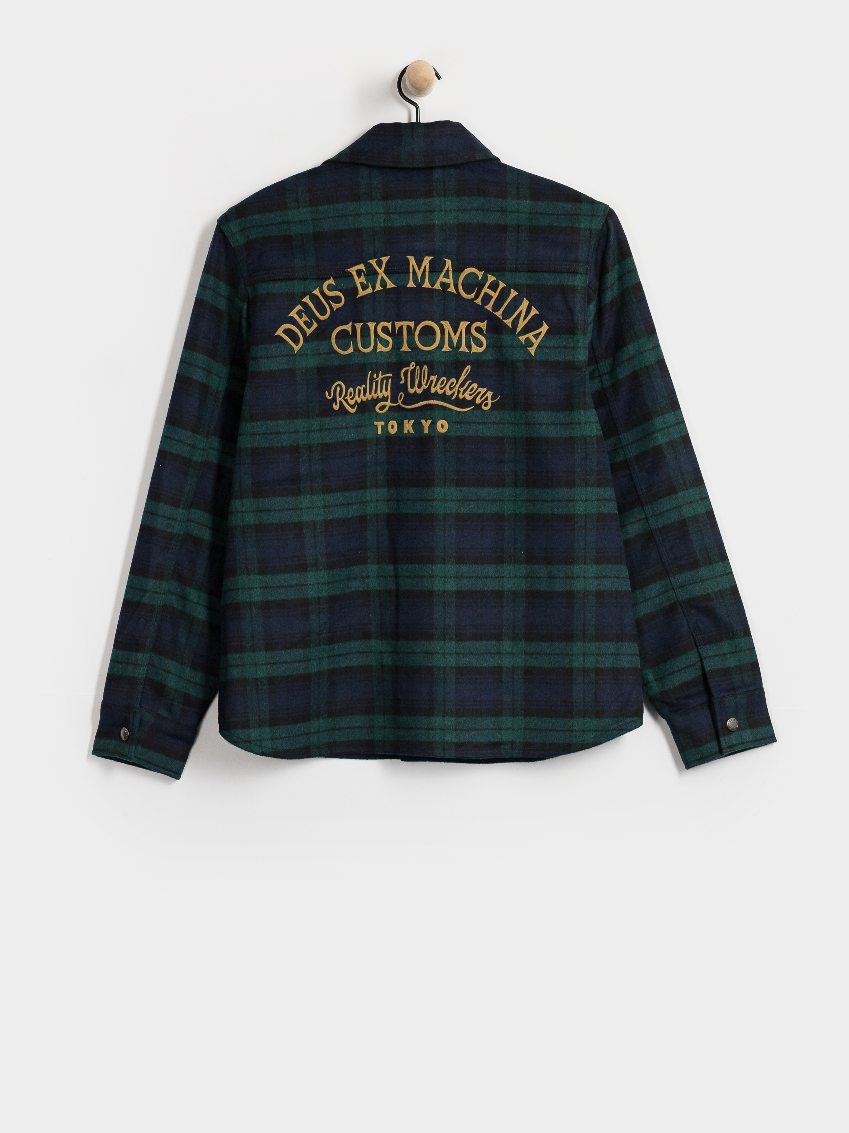 Koszula Deus Ex Machina Maxwell Check (green check)